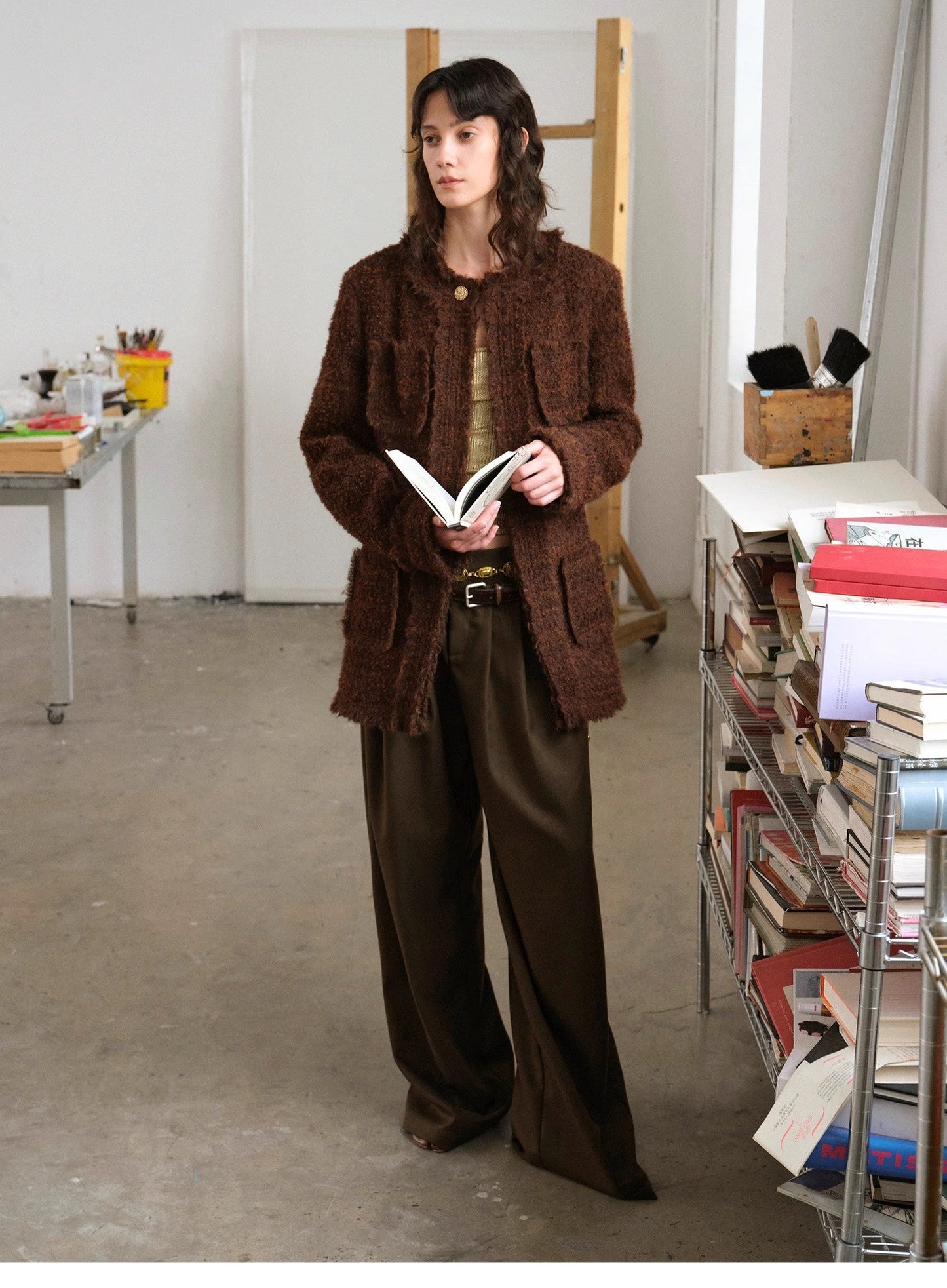 Sophisticated Lady Tweed Jacket