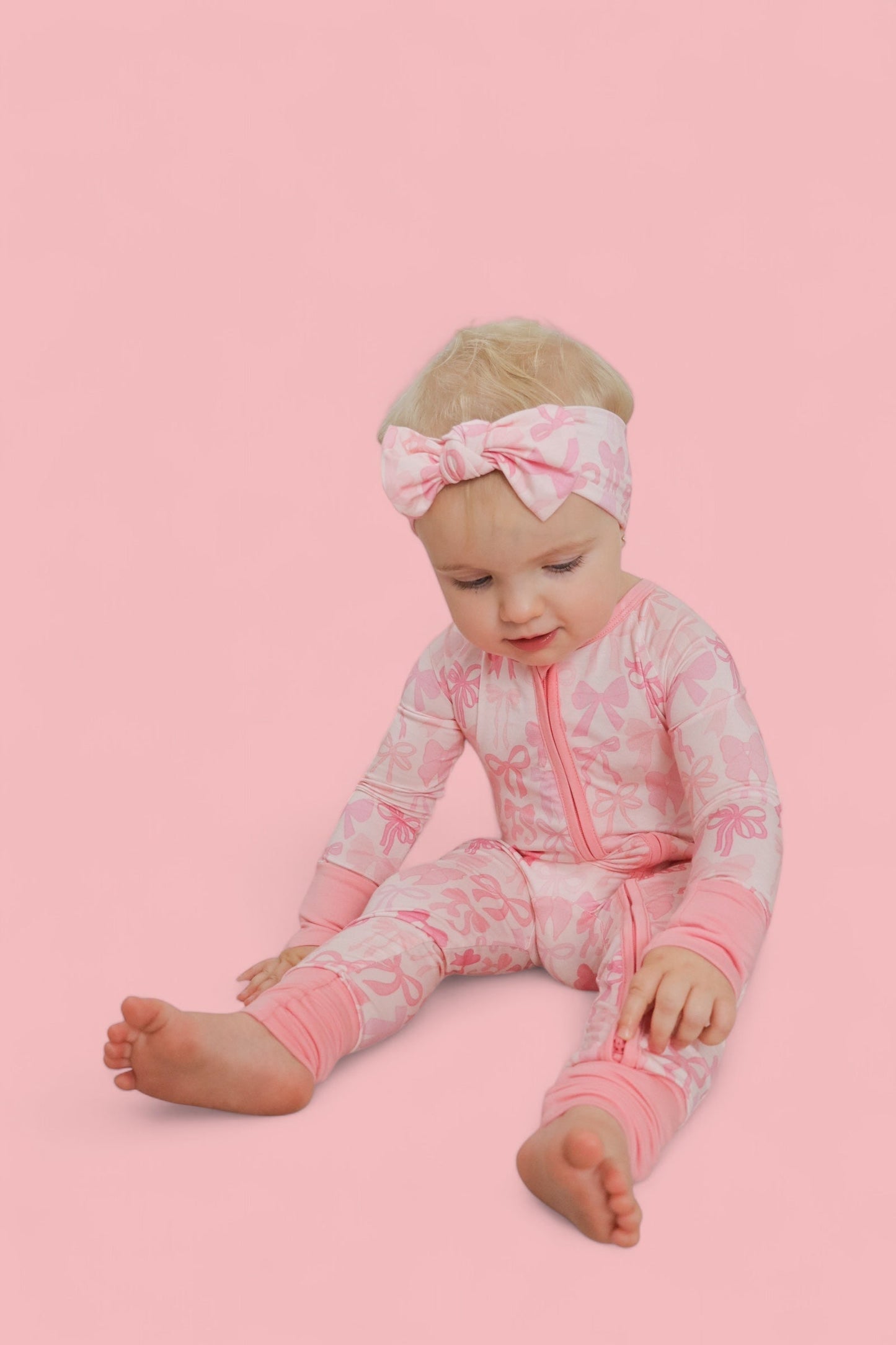 BLISSFUL BOWS DREAM ROMPER