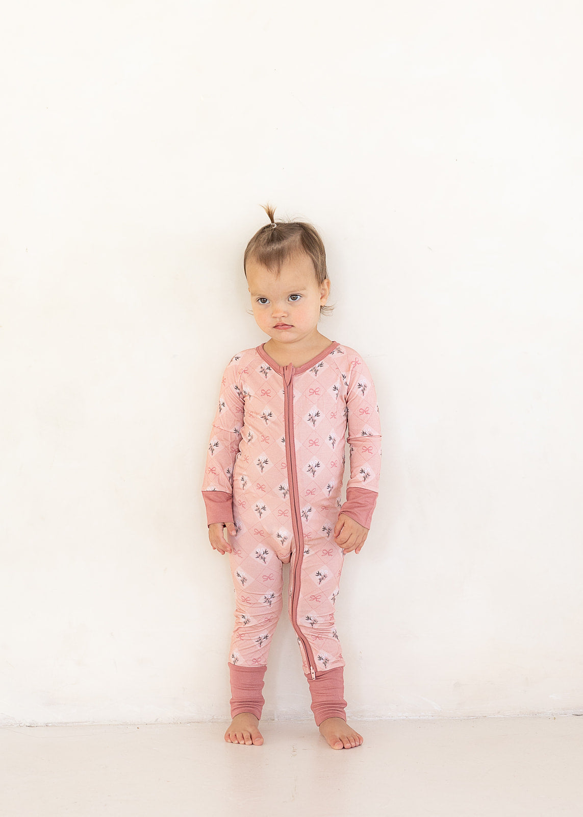 Isla Floral | Bamboo Zip Pajamas