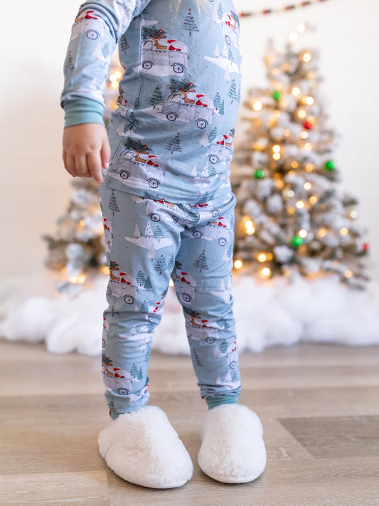 Cruisin' to Christmas 2pc Bamboo Pajamas