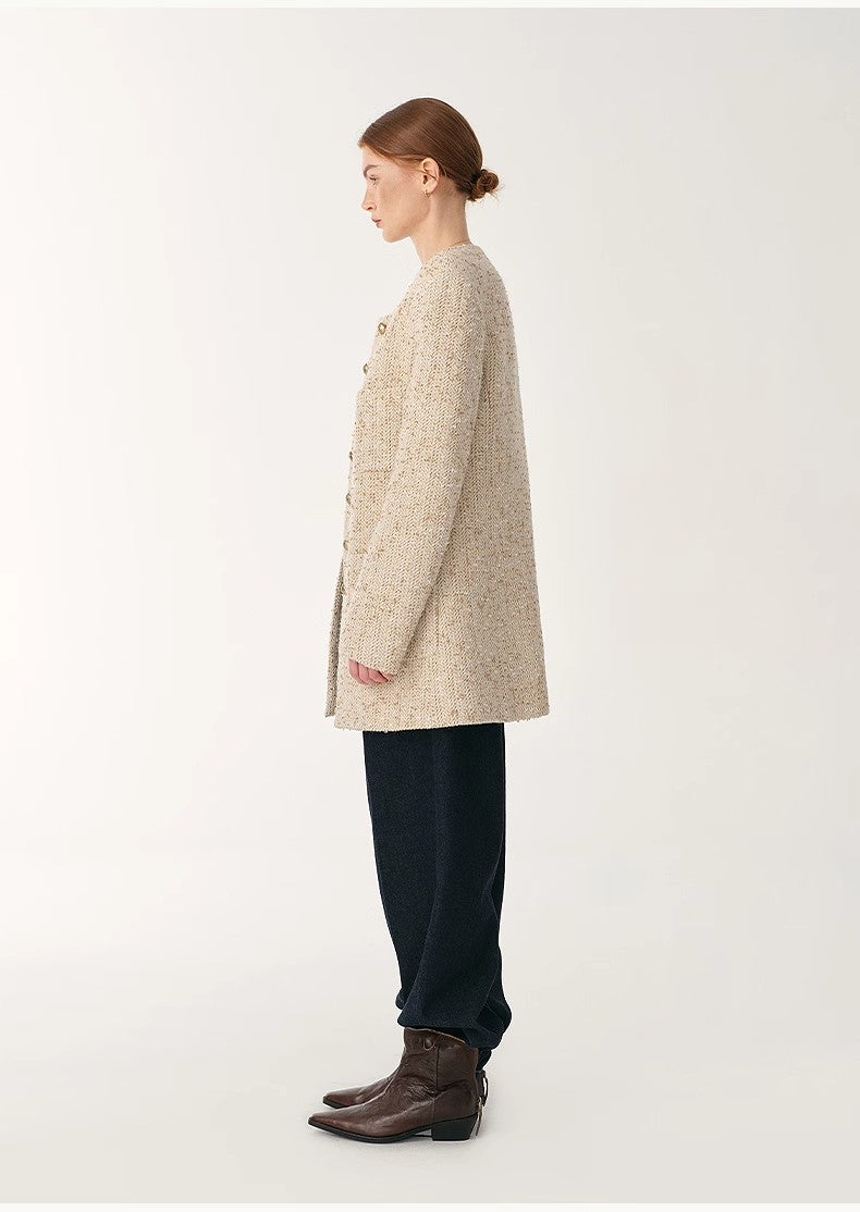 Tweed Pocket Slim Chanel Jacket