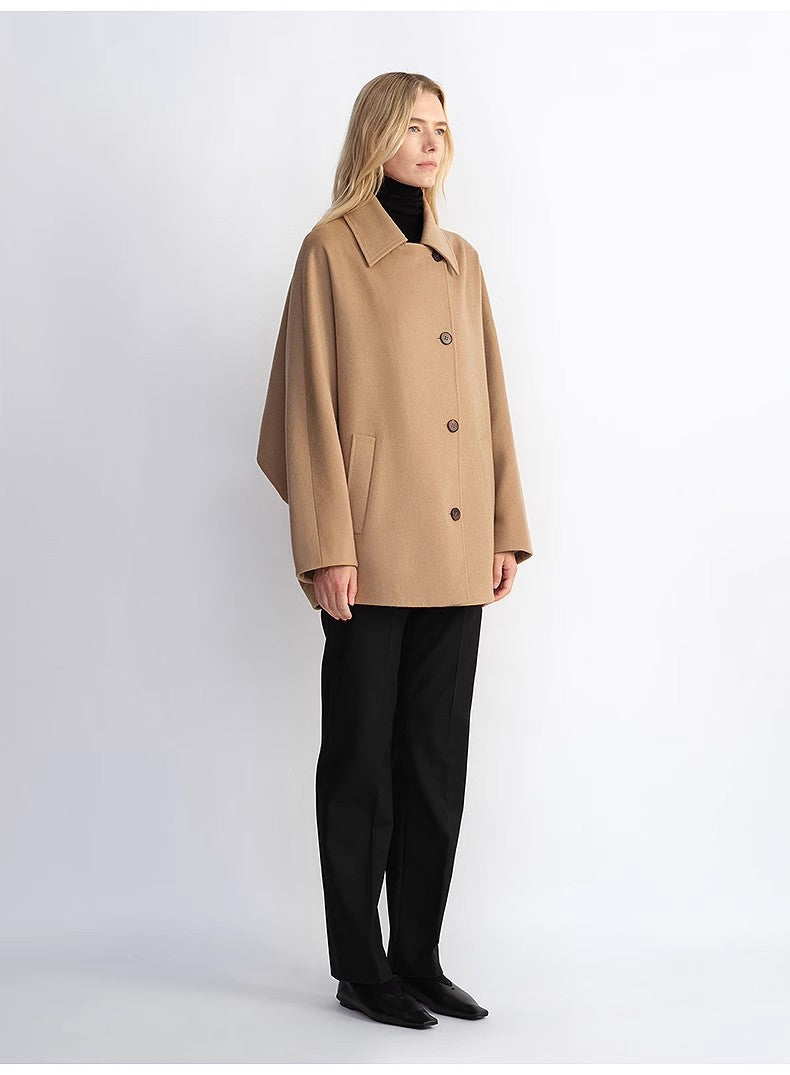 Fleeting Memories Cashmere Sheep Coat