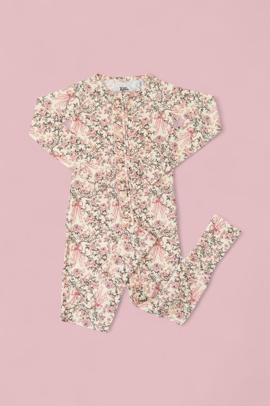 VICTORIAN BLOOM DREAM RUFFLE ROMPER