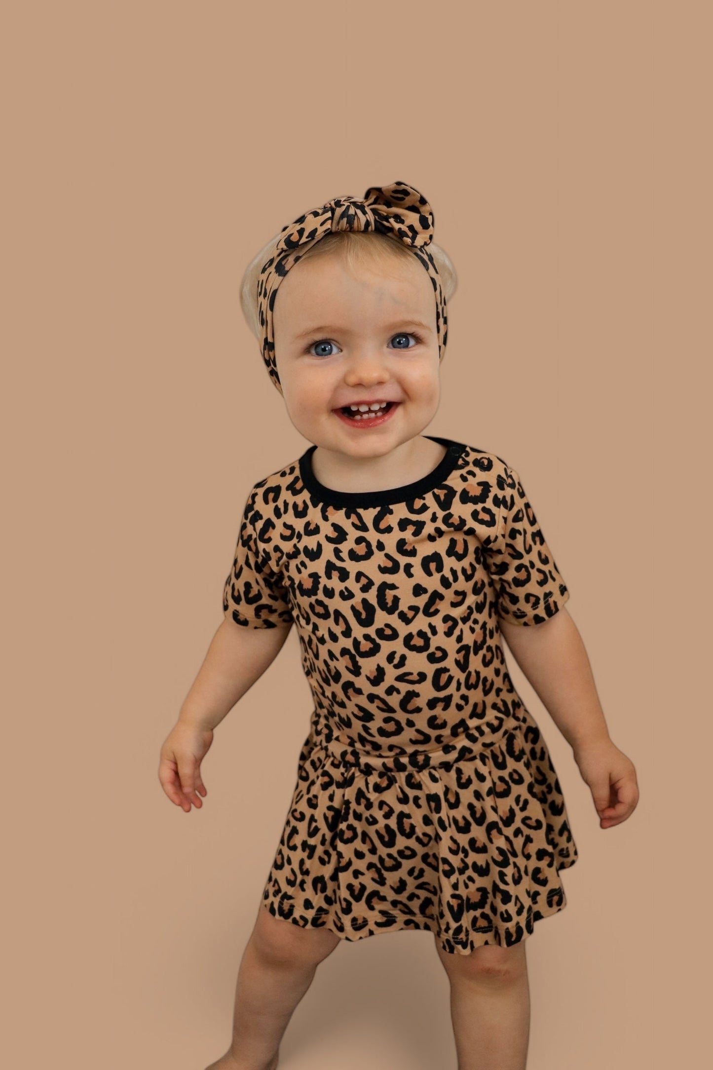 LEOPARD DREAM BODYSUIT DRESS