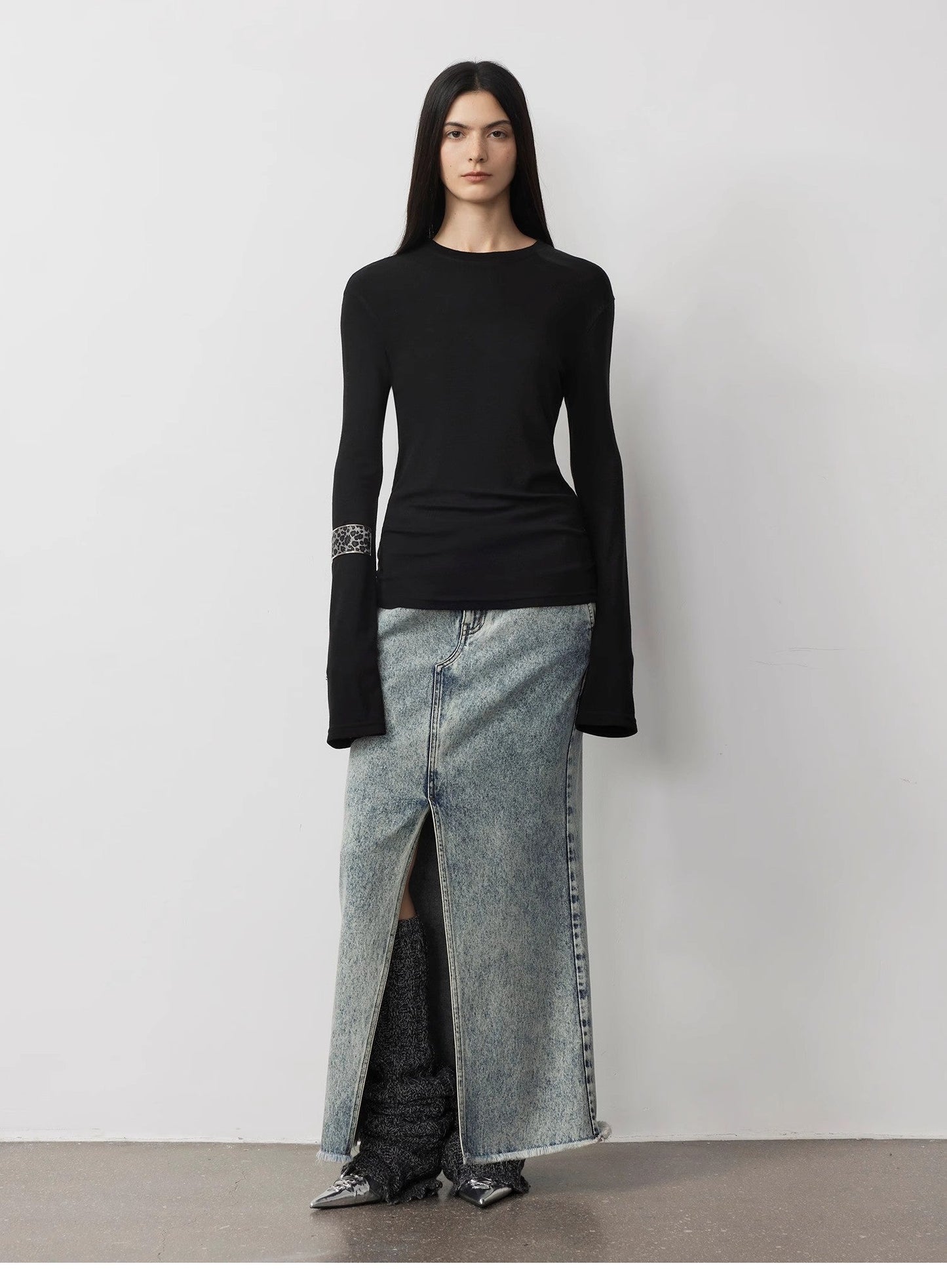 Lyocell Wool Stretch Tee