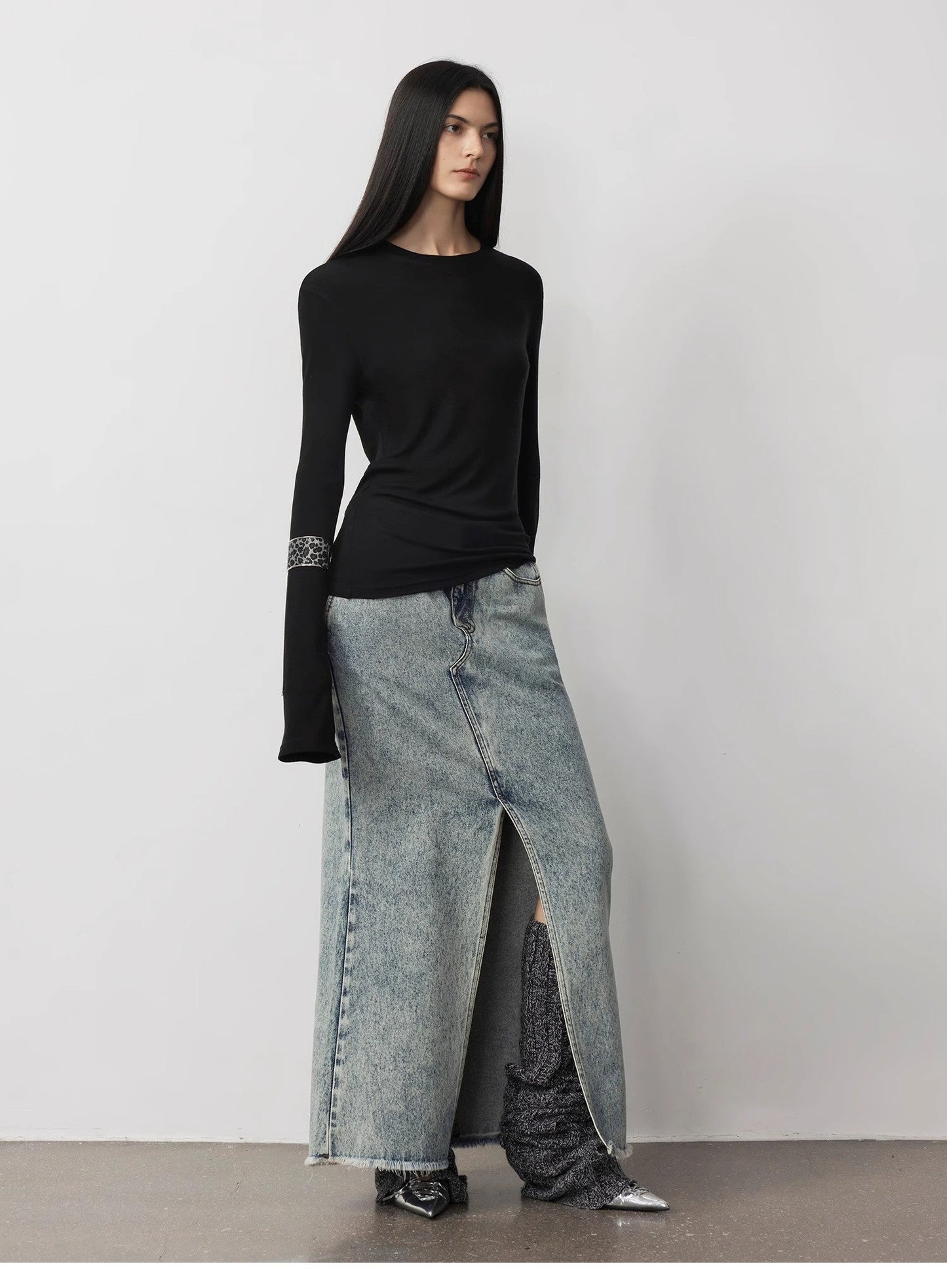 Lyocell Wool Stretch Tee