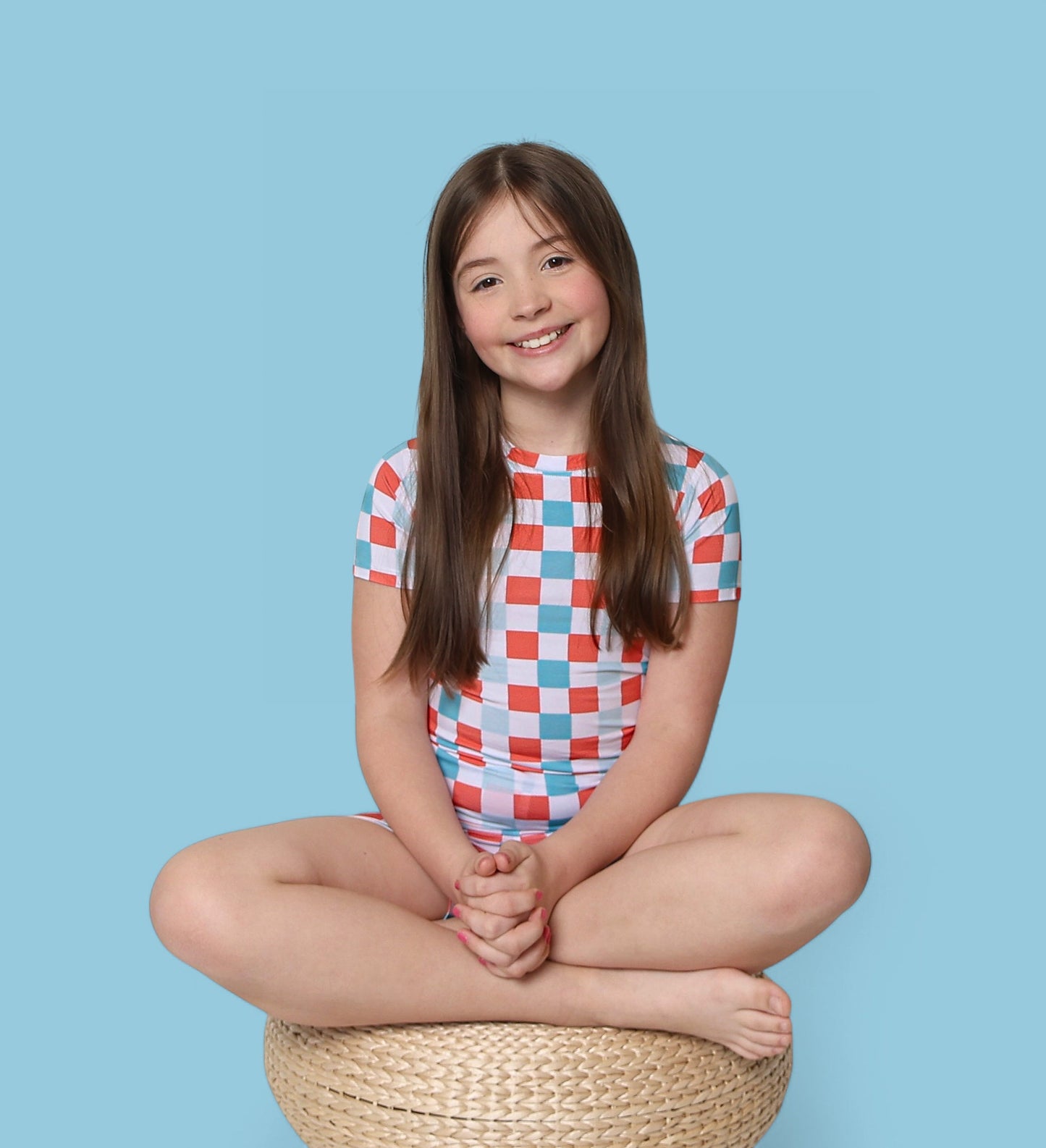 USA CHECKERS DREAM SHORT SET