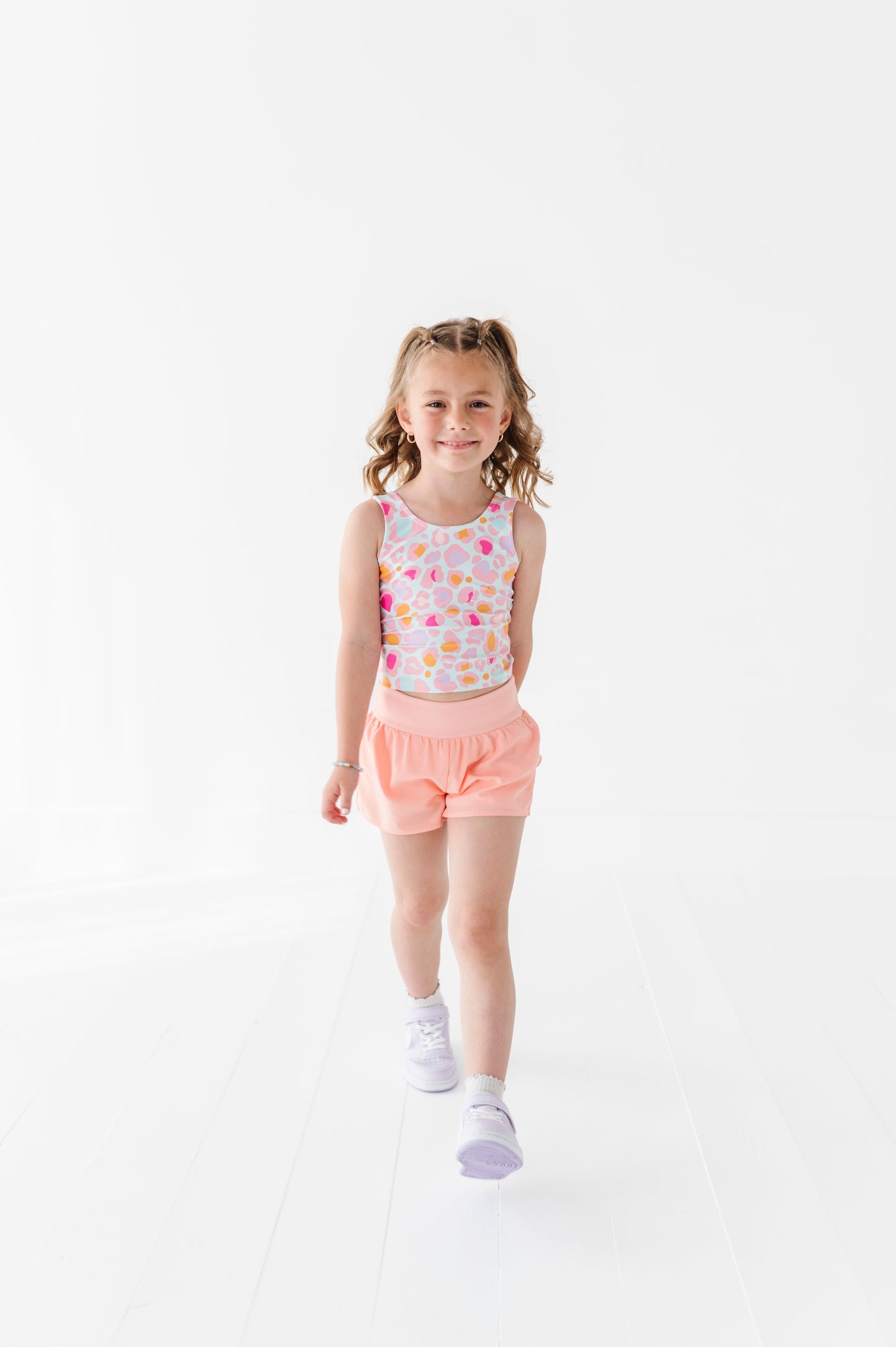 Aqua Leopard | Twisty Back Tank