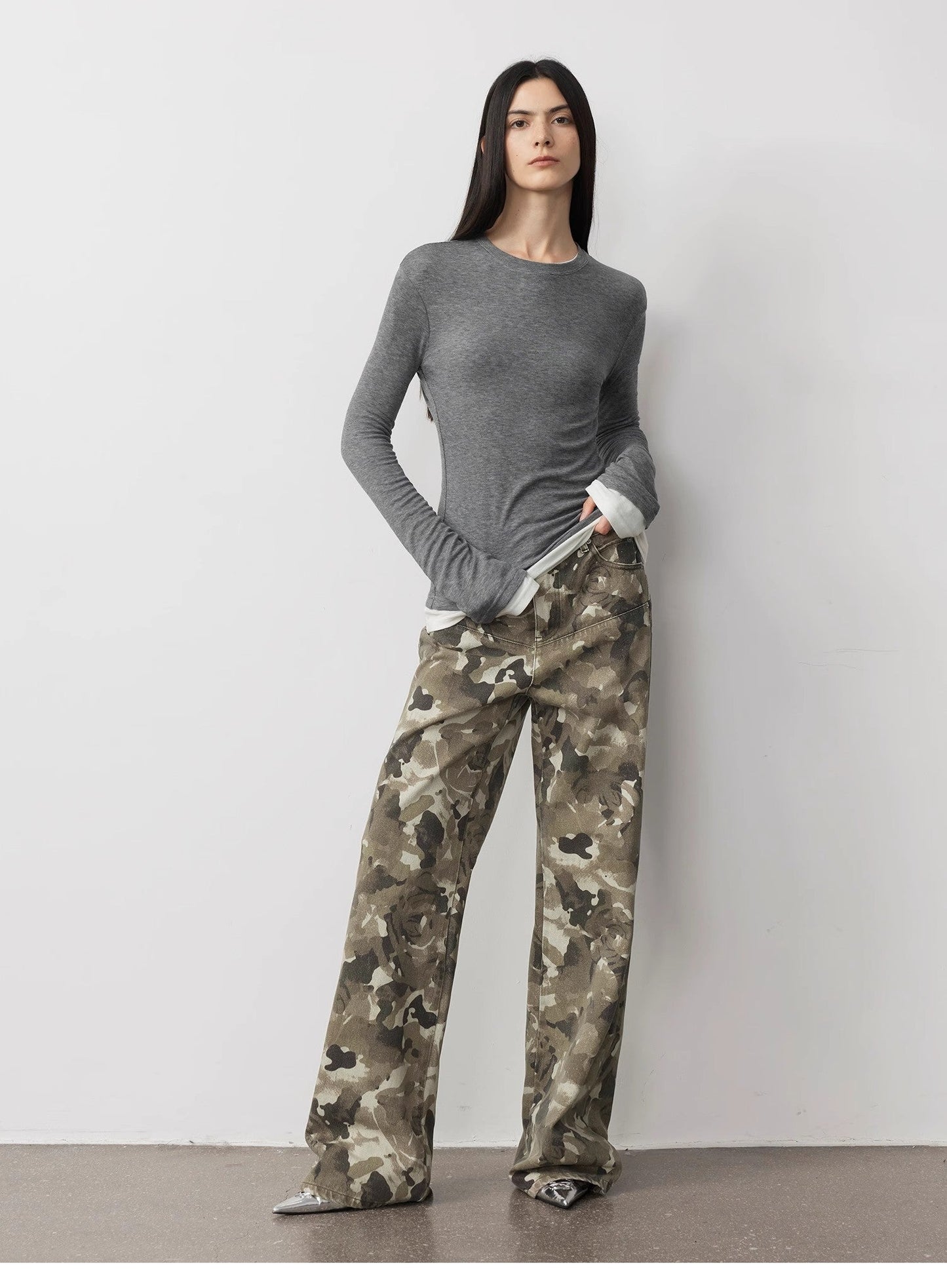 Lyocell Wool Stretch Tee