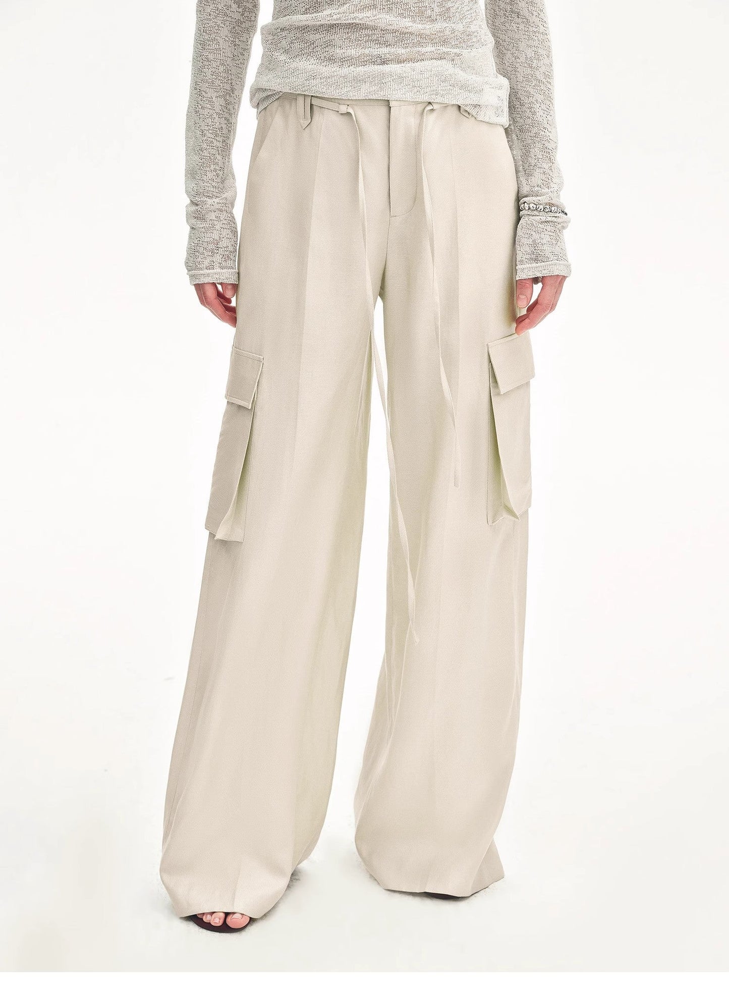 Rhythm in the Same Frequency Tencel Linen Pants