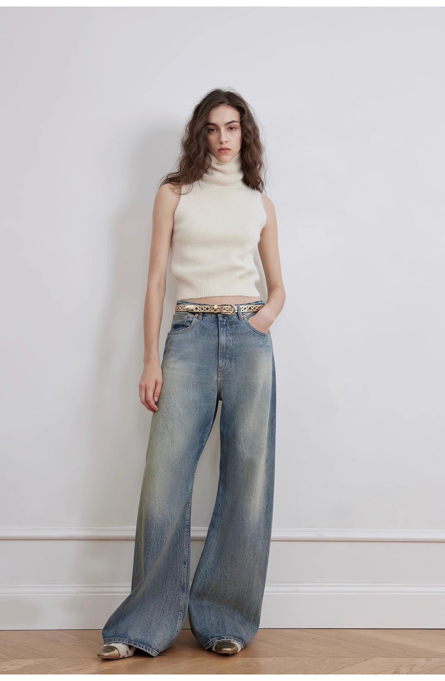 Magic Dream Wrinkled Jeans