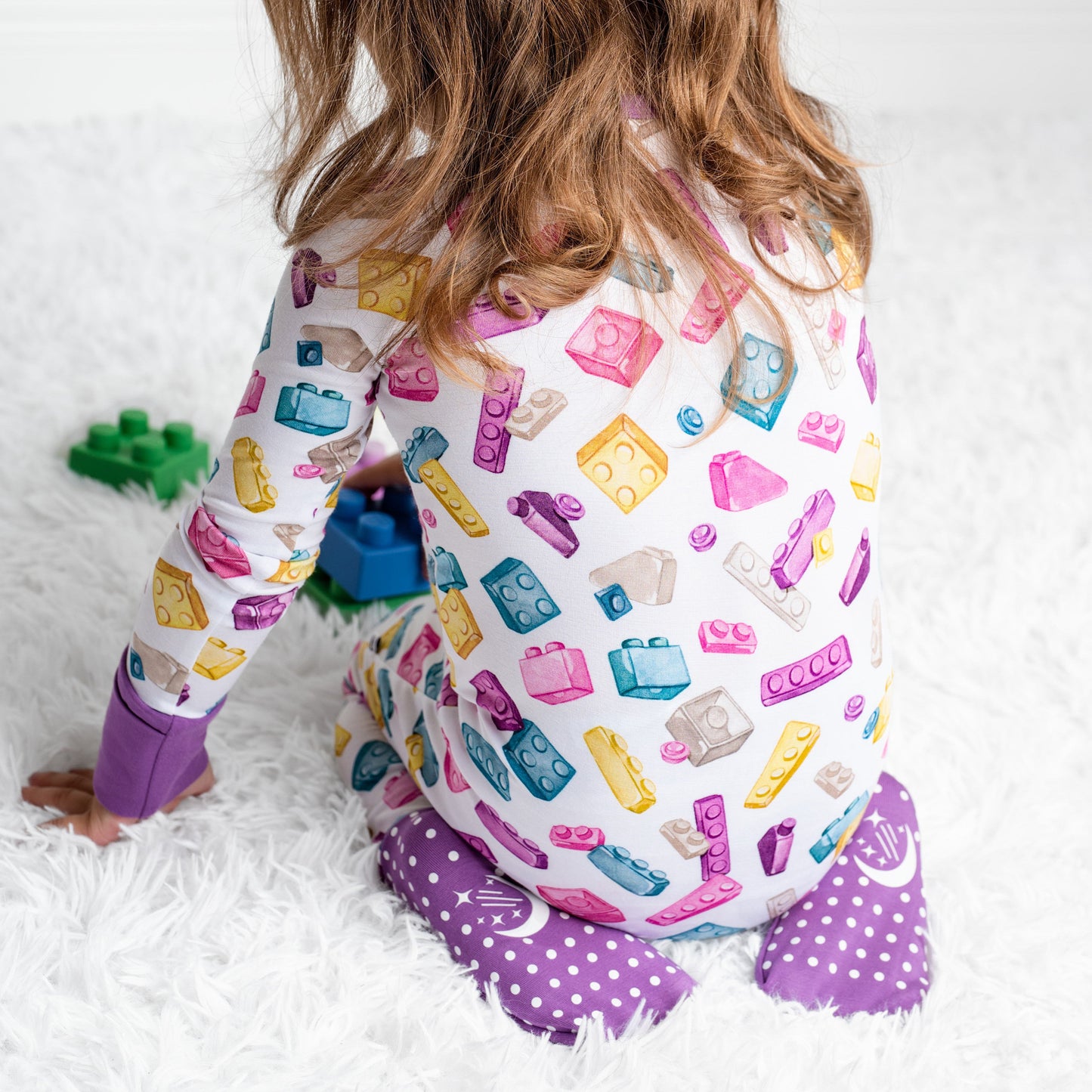 Block Party (Purple) Romper BDLJ