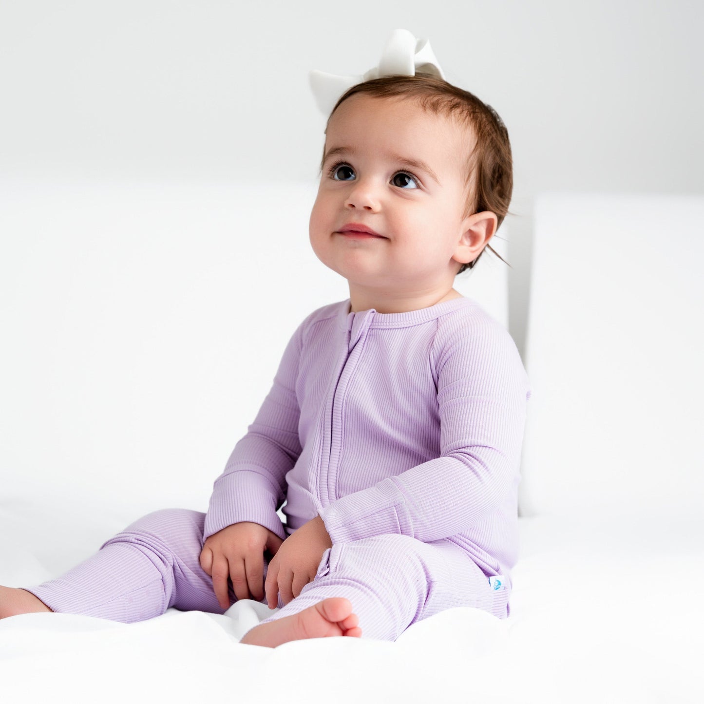 Lavender Ribbed Romper BDLJ