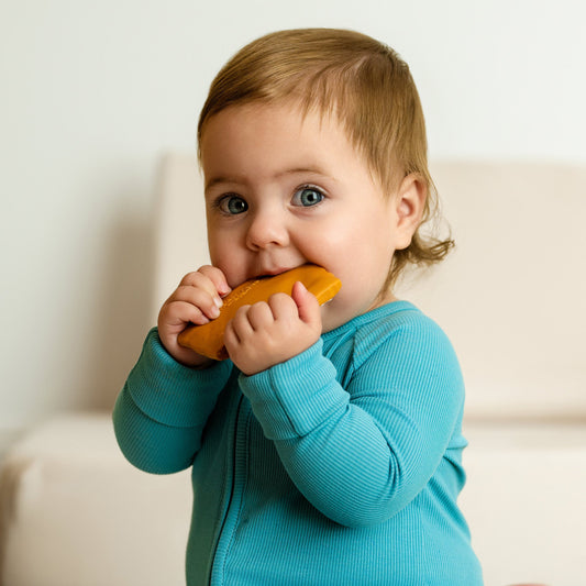 Pacific (Blue) Ribbed Romper BDLJ