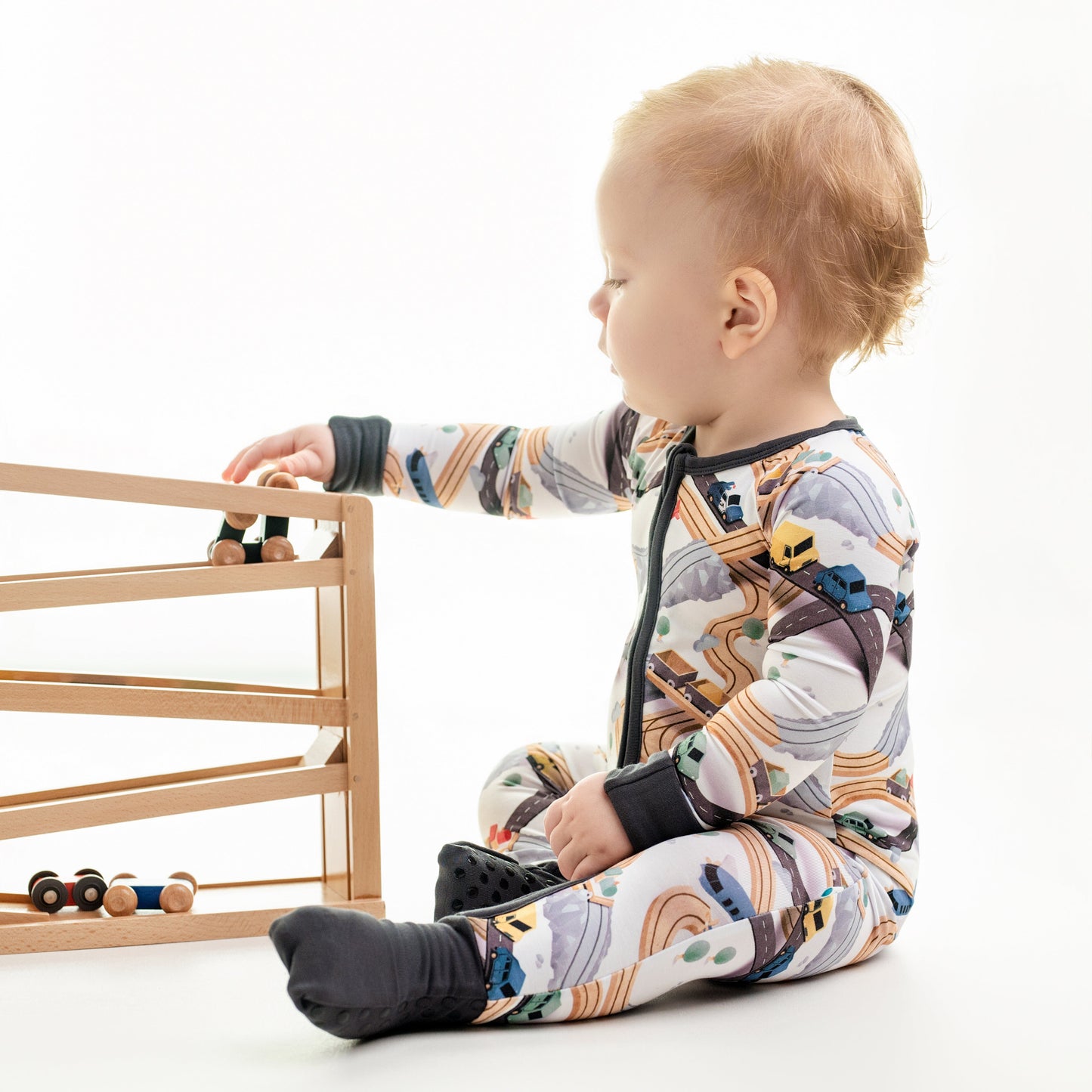 Traffic Jammies (Cars) Romper BDLJ