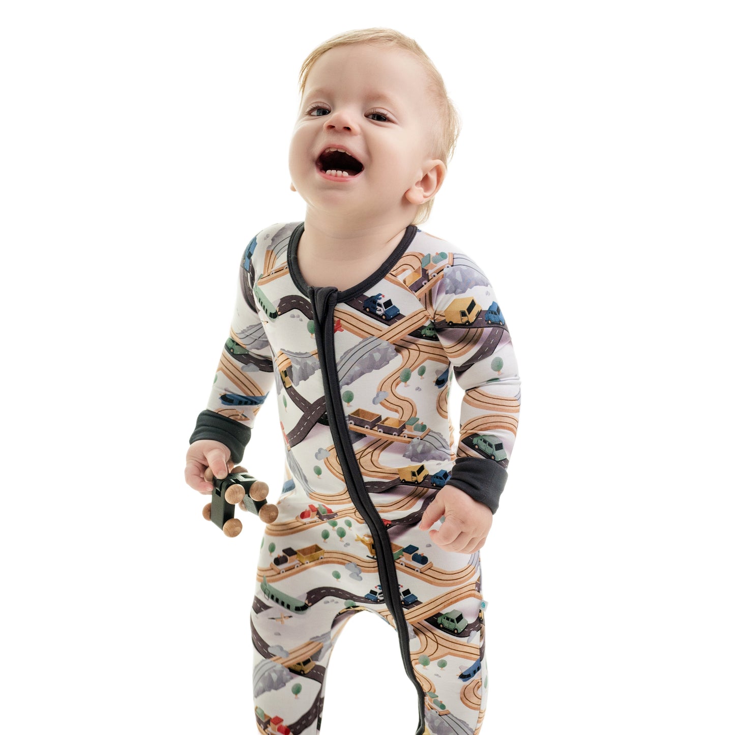 Traffic Jammies (Cars) Romper BDLJ