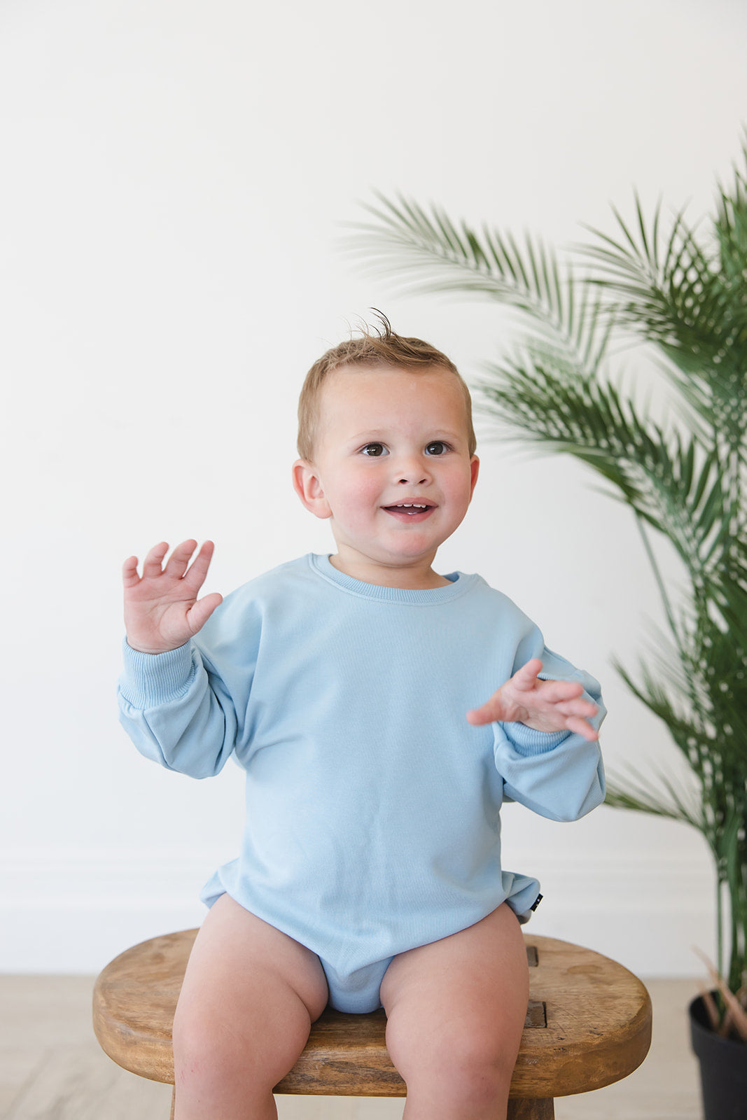 Portorosso Sky - Cloud Terry Bubble Romper
