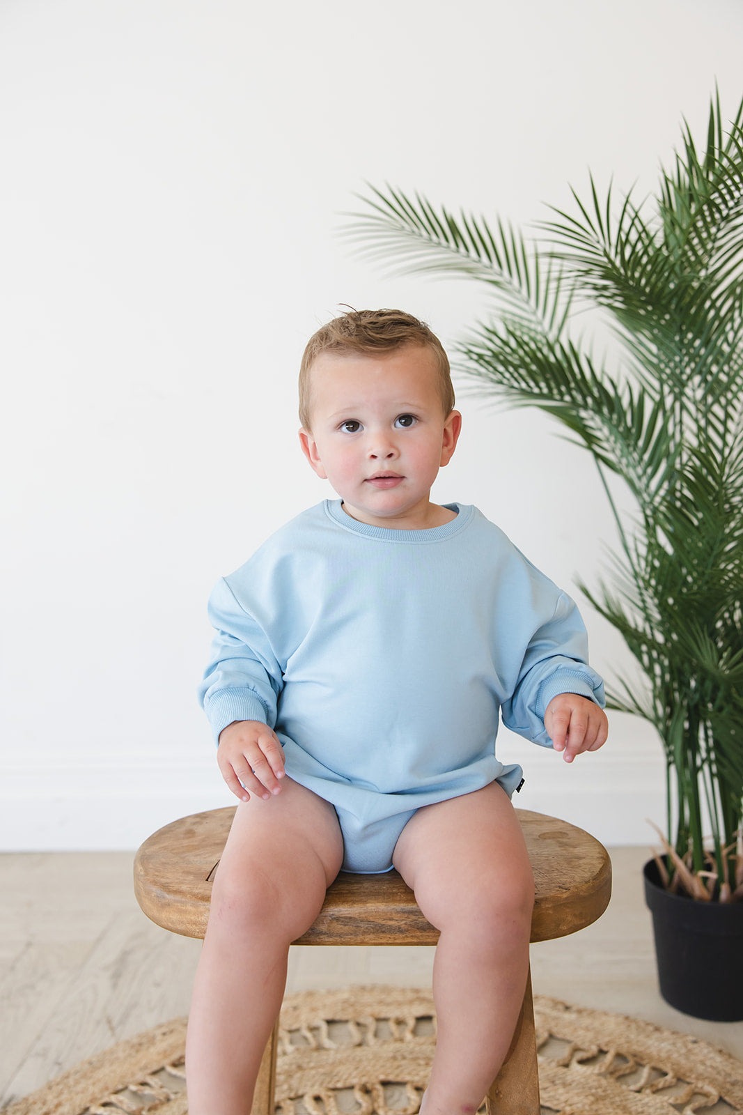 Portorosso Sky - Cloud Terry Bubble Romper