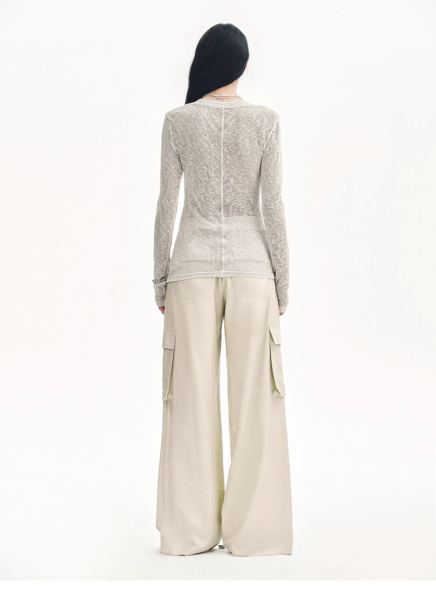 Rhythm in the Same Frequency Tencel Linen Pants