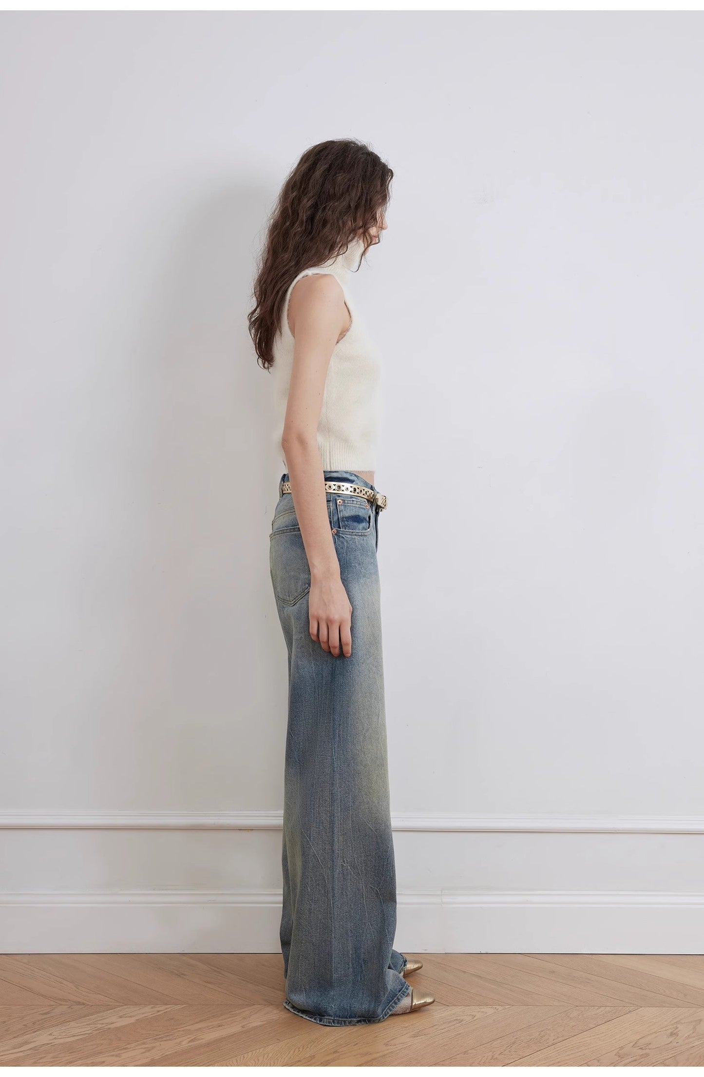 Magic Dream Wrinkled Jeans