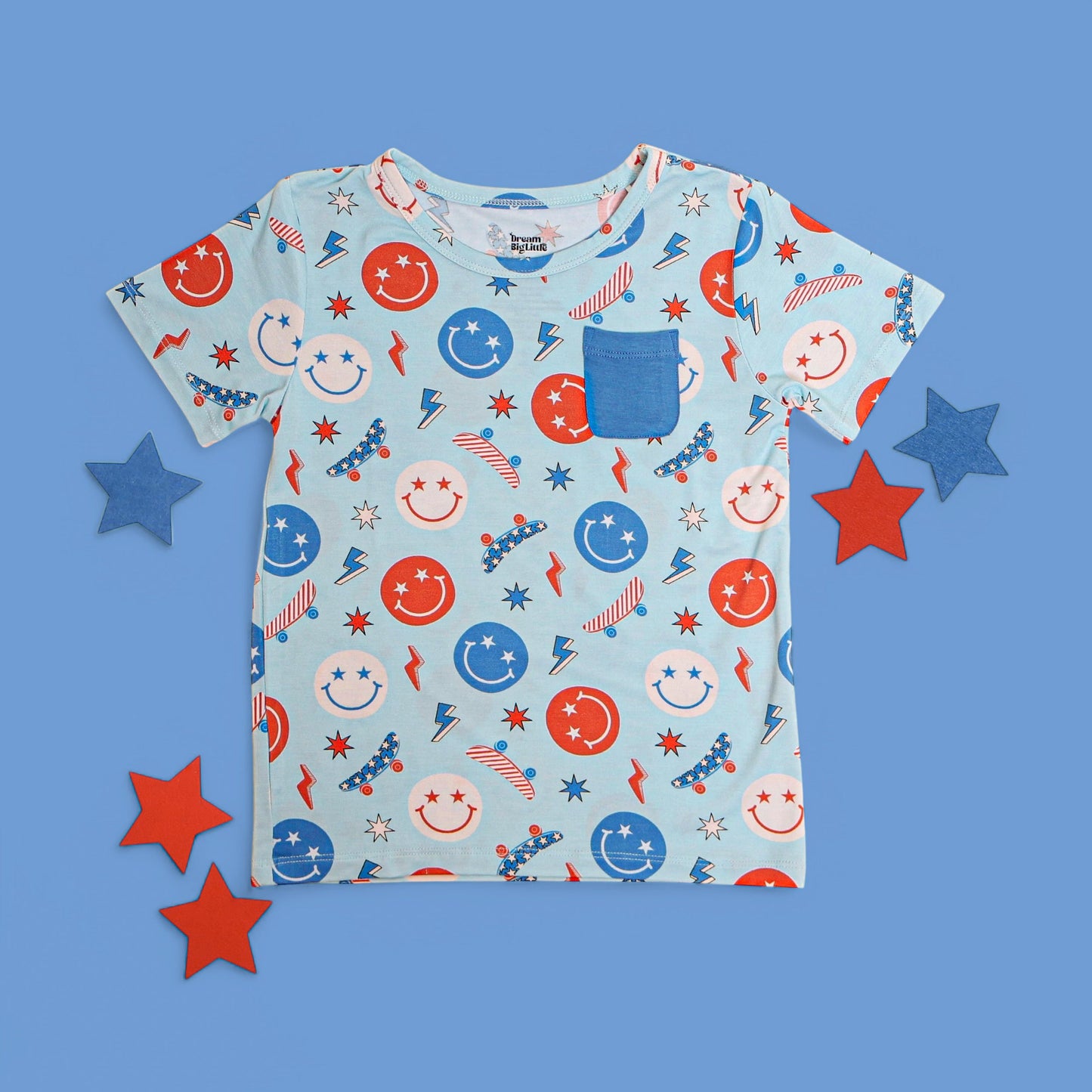 FREEDOM SKATIN' SMILES DREAM POCKET TEE
