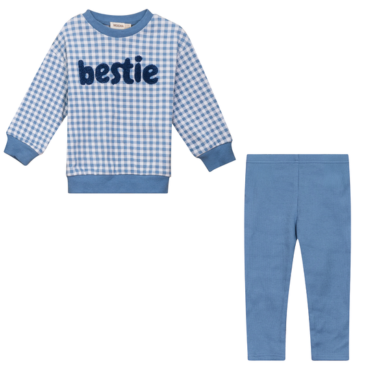Checkered Mini Bestie 2Pc Set