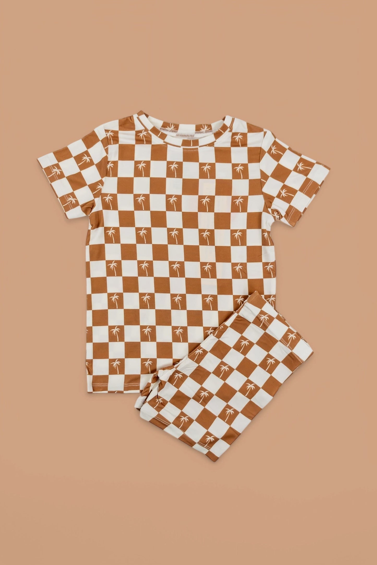 EXCLUSIVE SANDY BEACH CHECKERS DREAM SHORT SET