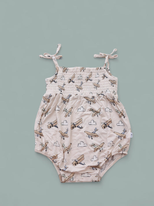 PLANE FUN DREAM BUBBLE ROMPER