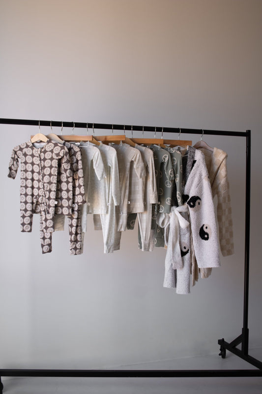 Bamboo Two Piece Pajamas | Retro Floral