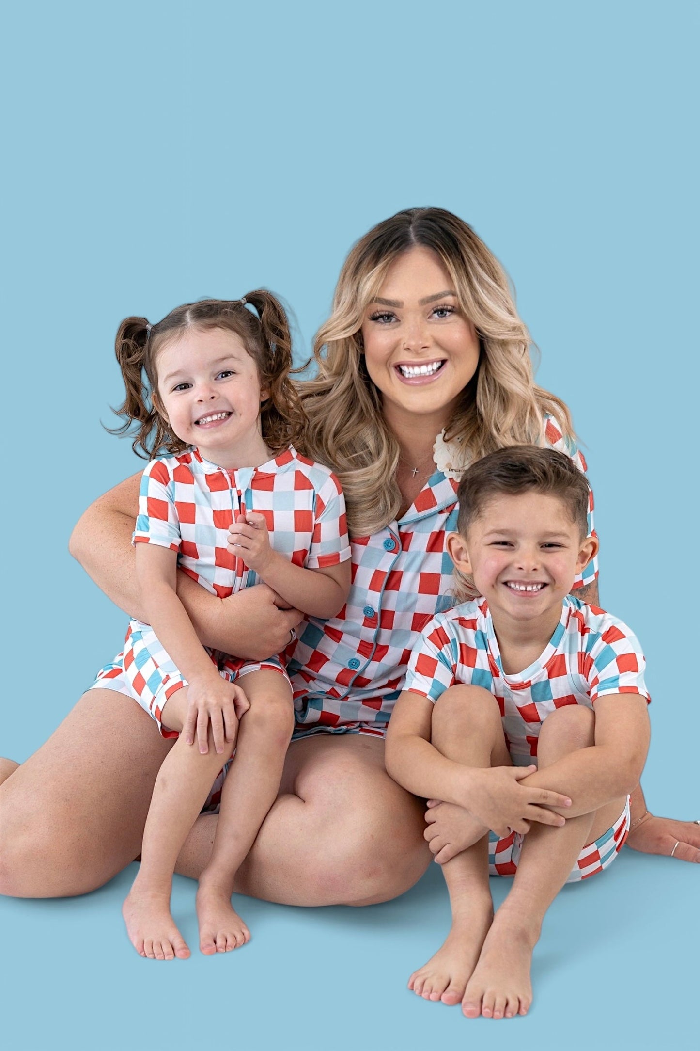 USA CHECKERS WOMEN’S DREAM SHORT SET
