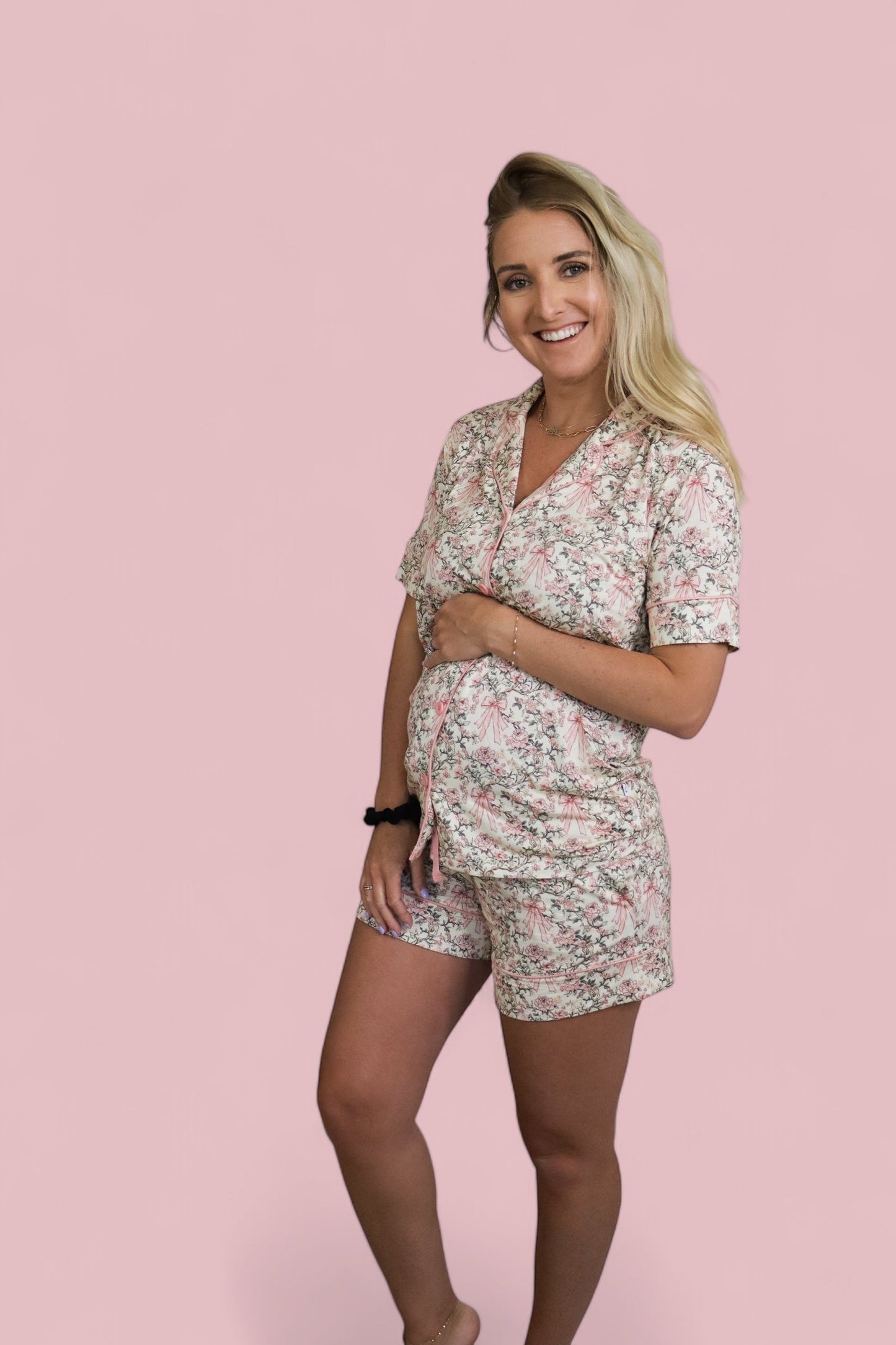VICTORIAN BLOOM WOMEN’S DREAM SHORT SET