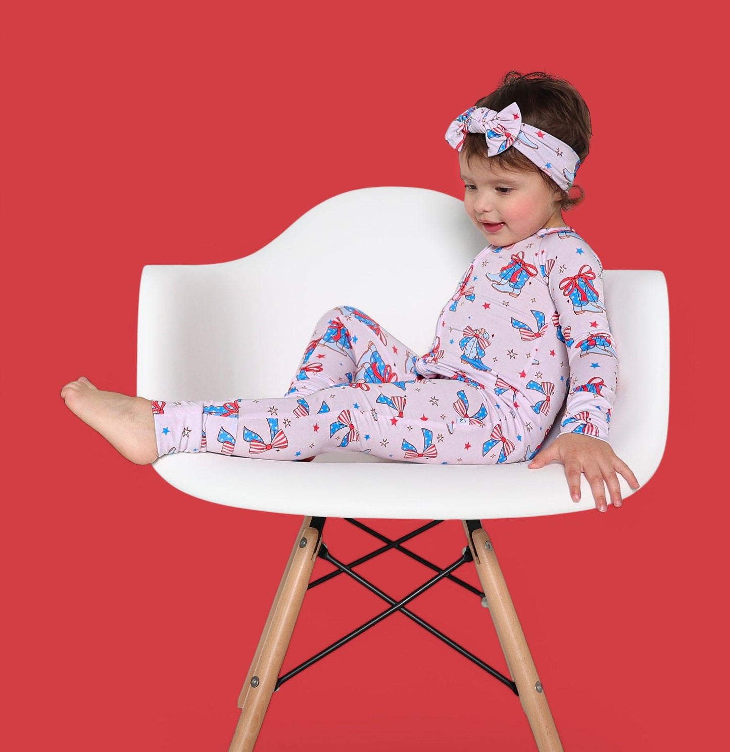 USA BOOTS N' BOWS DREAM ROMPER