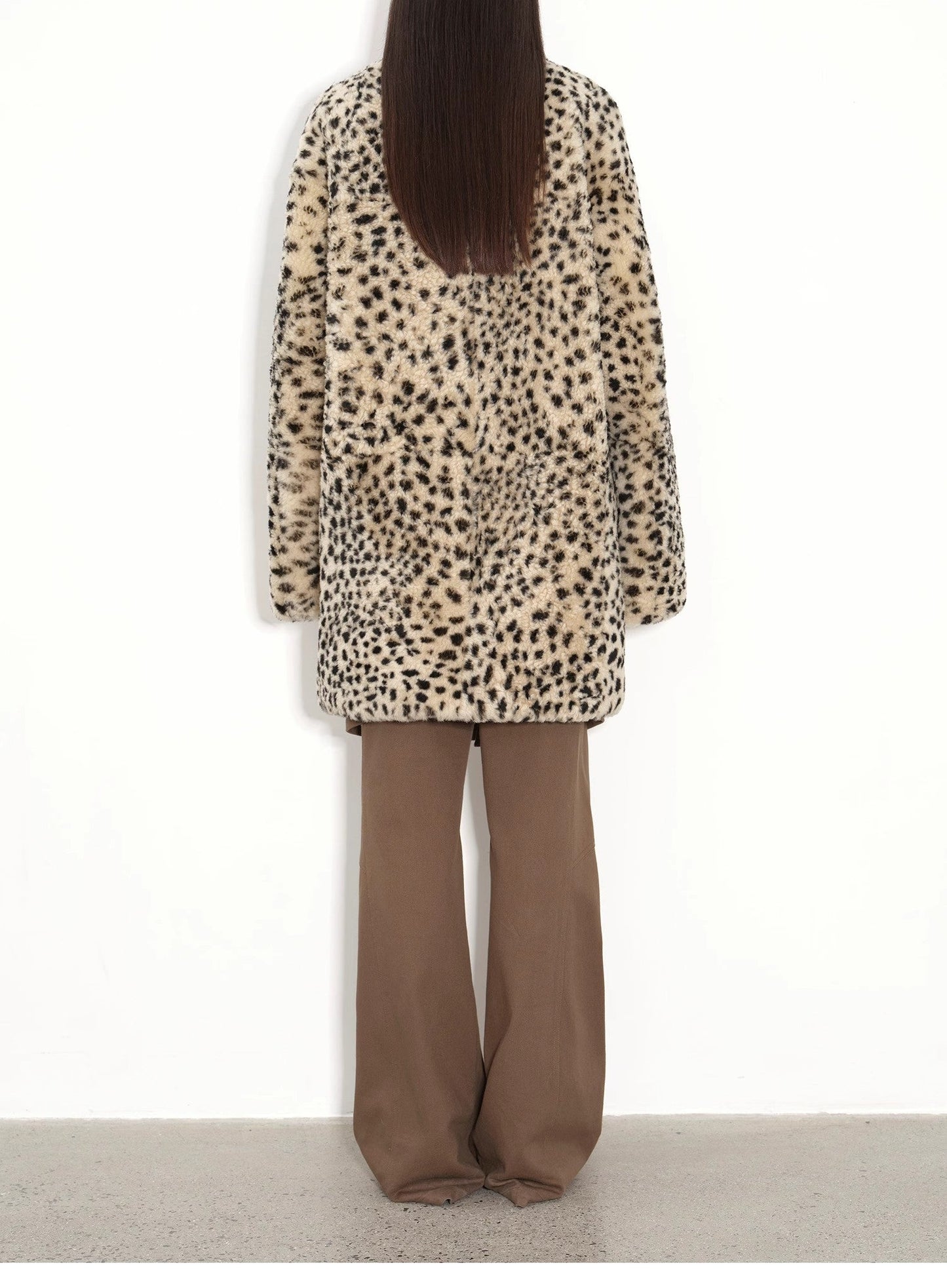 Leopard Print Sniper Coat