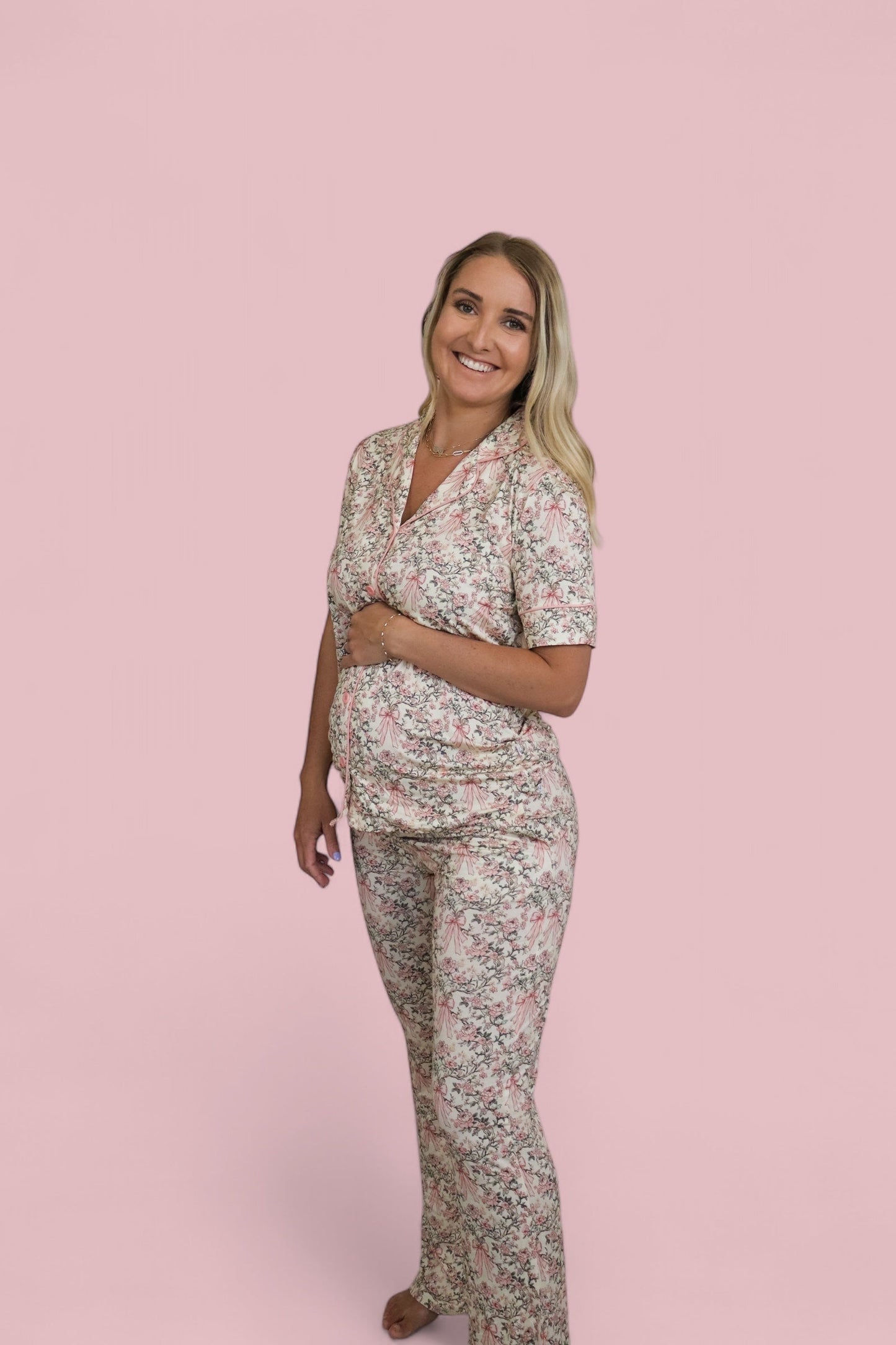 VICTORIAN BLOOM WOMEN’S RELAXED FLARE DREAM SET
