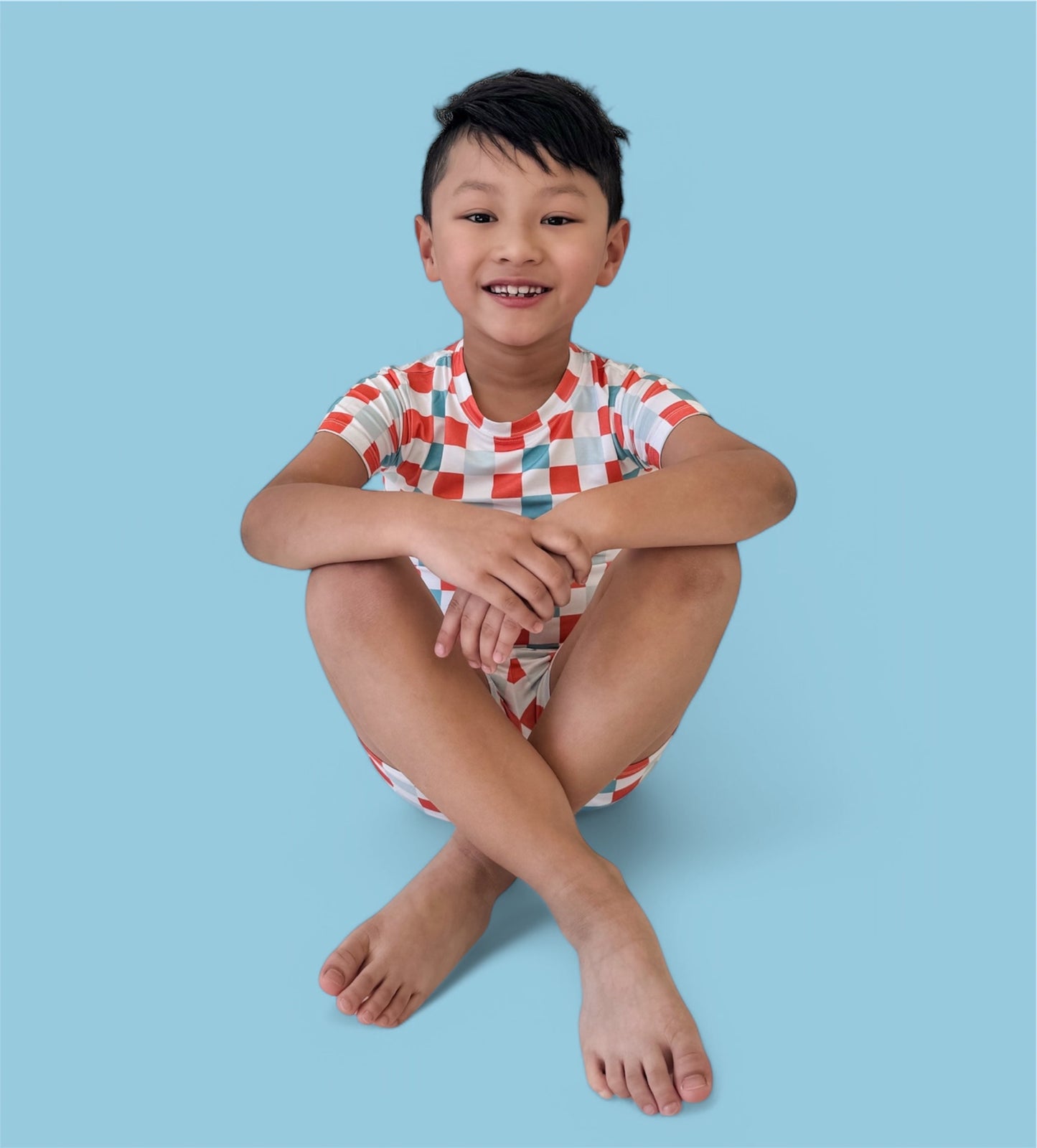 USA CHECKERS DREAM SHORT SET