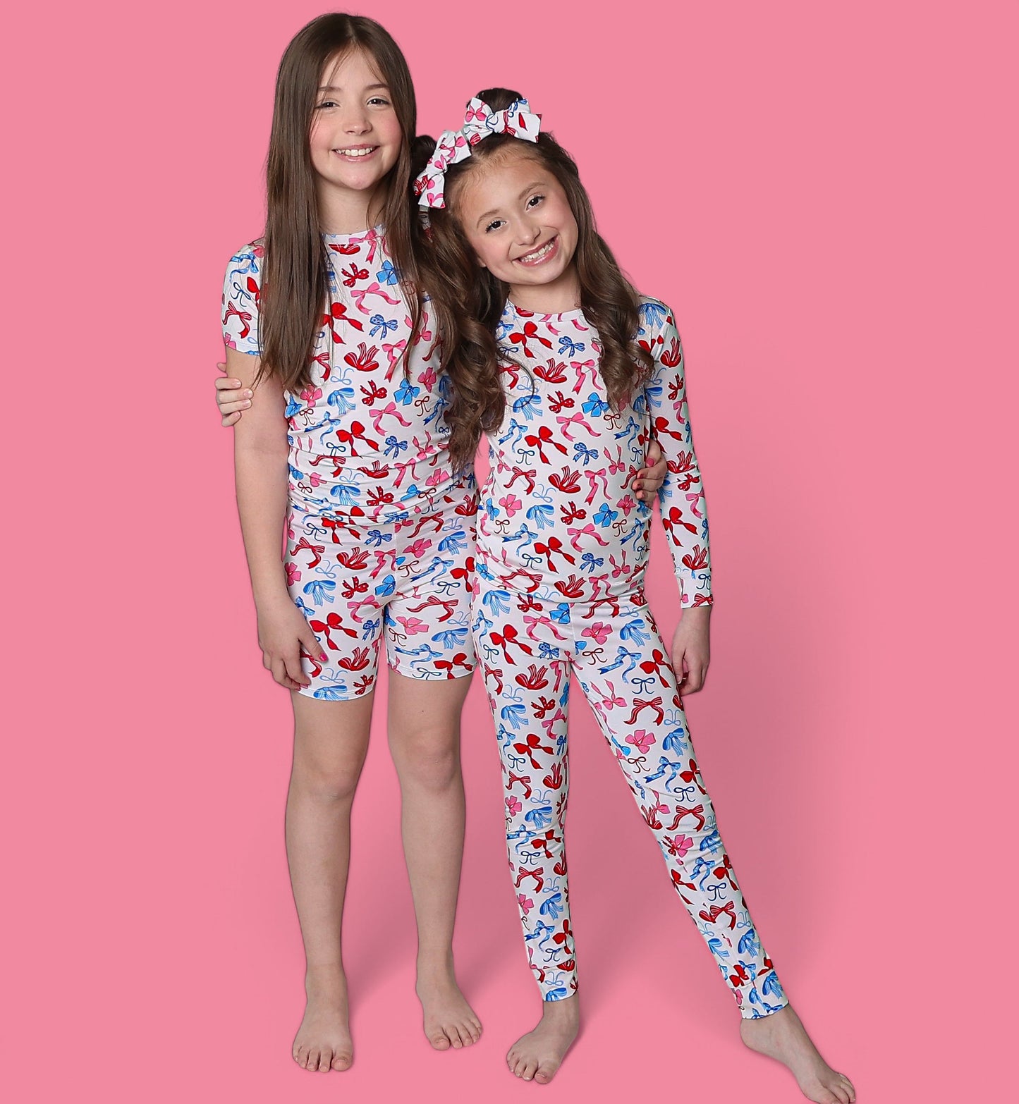 RED, WHITE AND BOWS DREAM SET