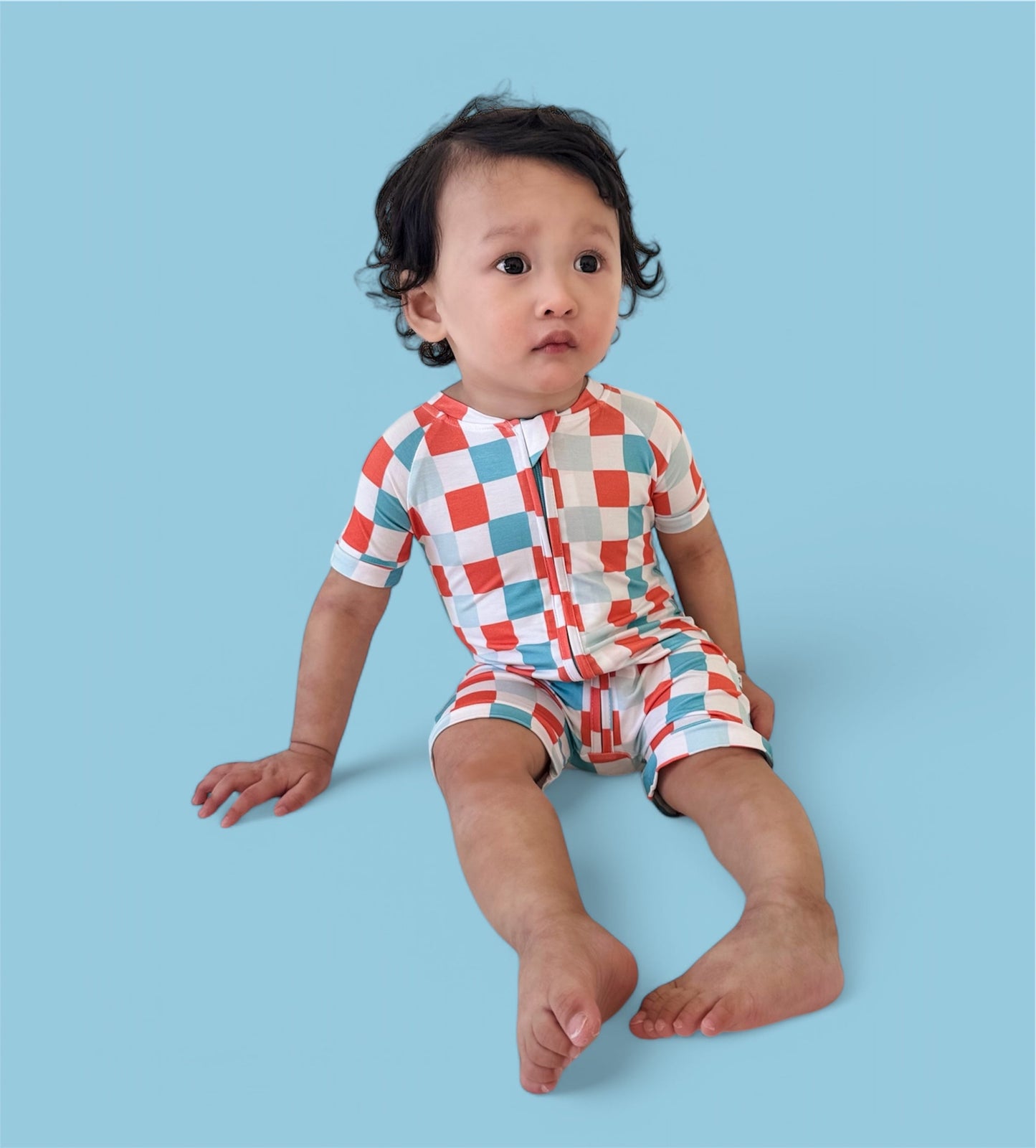 USA CHECKERS DREAM SHORTIE