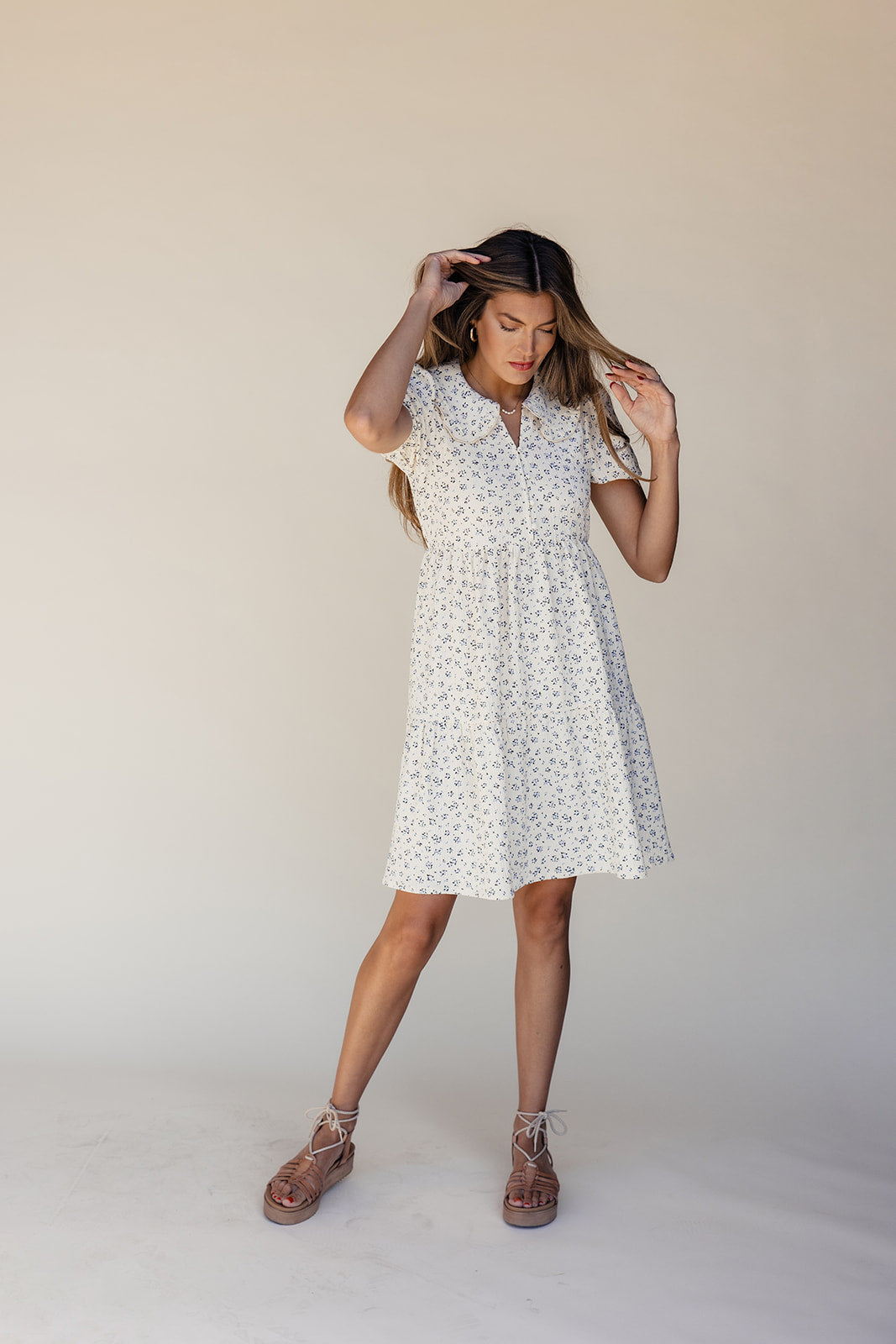 We Were Young Collared Dress