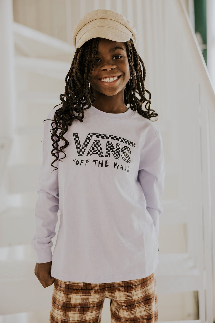 Kids Center Chest Long Sleeve BFF Tee