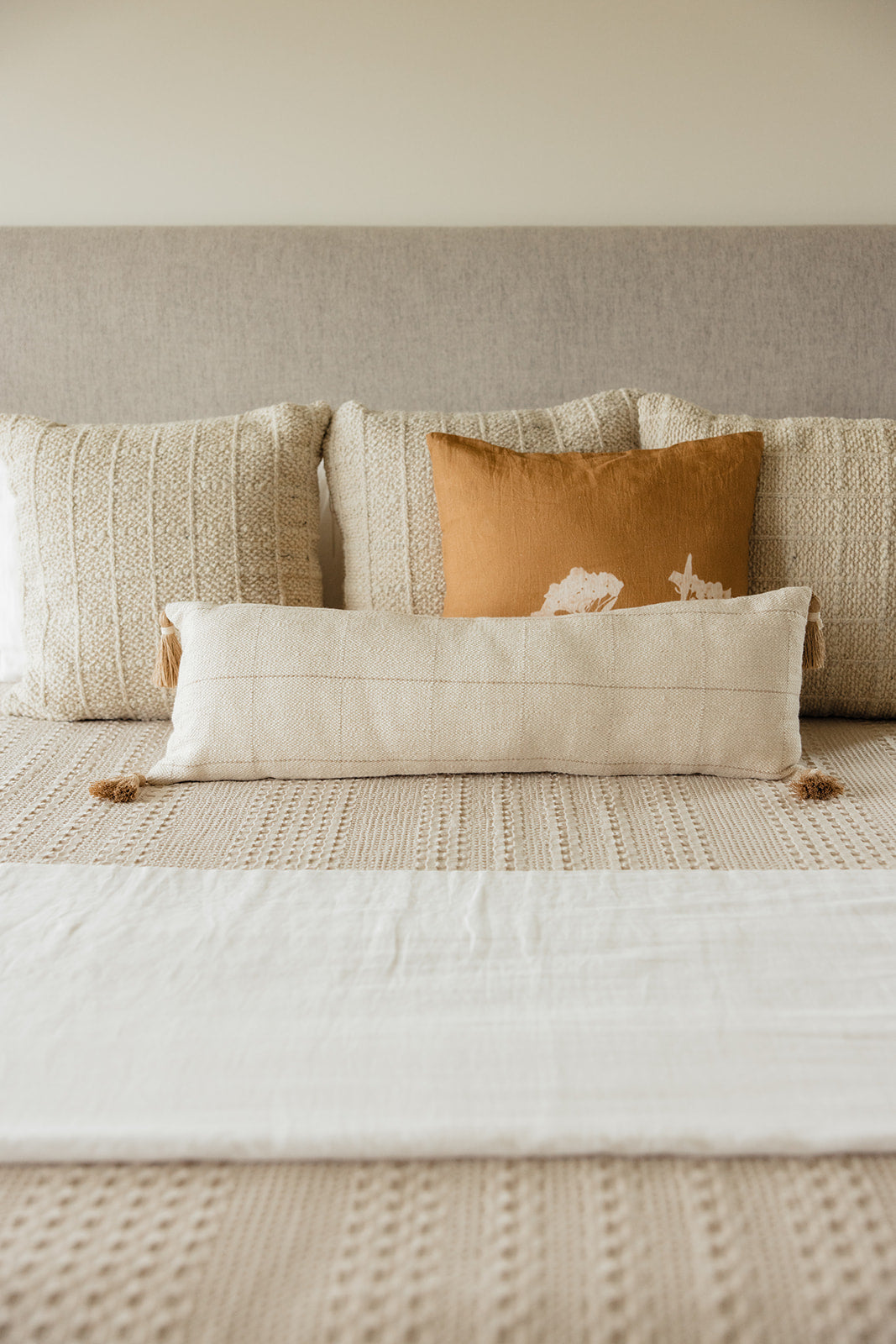 Finch Tassel Lumbar Pillow