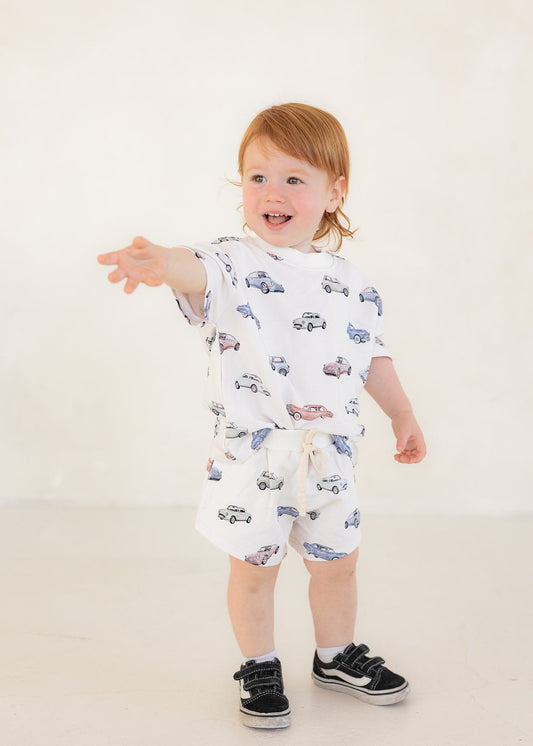 Vintage Cars | Daywear Shorts Set