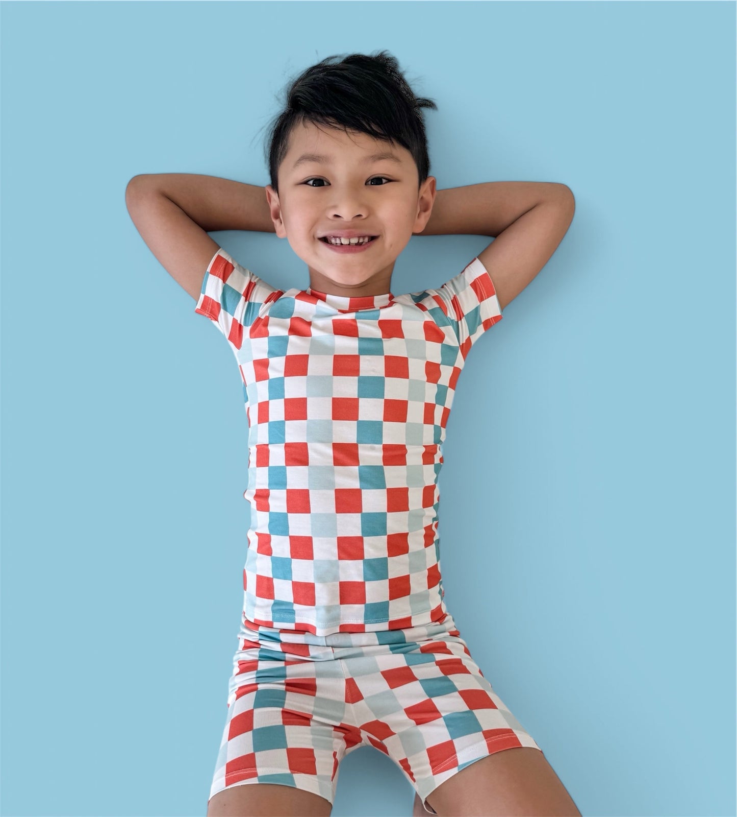 USA CHECKERS DREAM SHORT SET