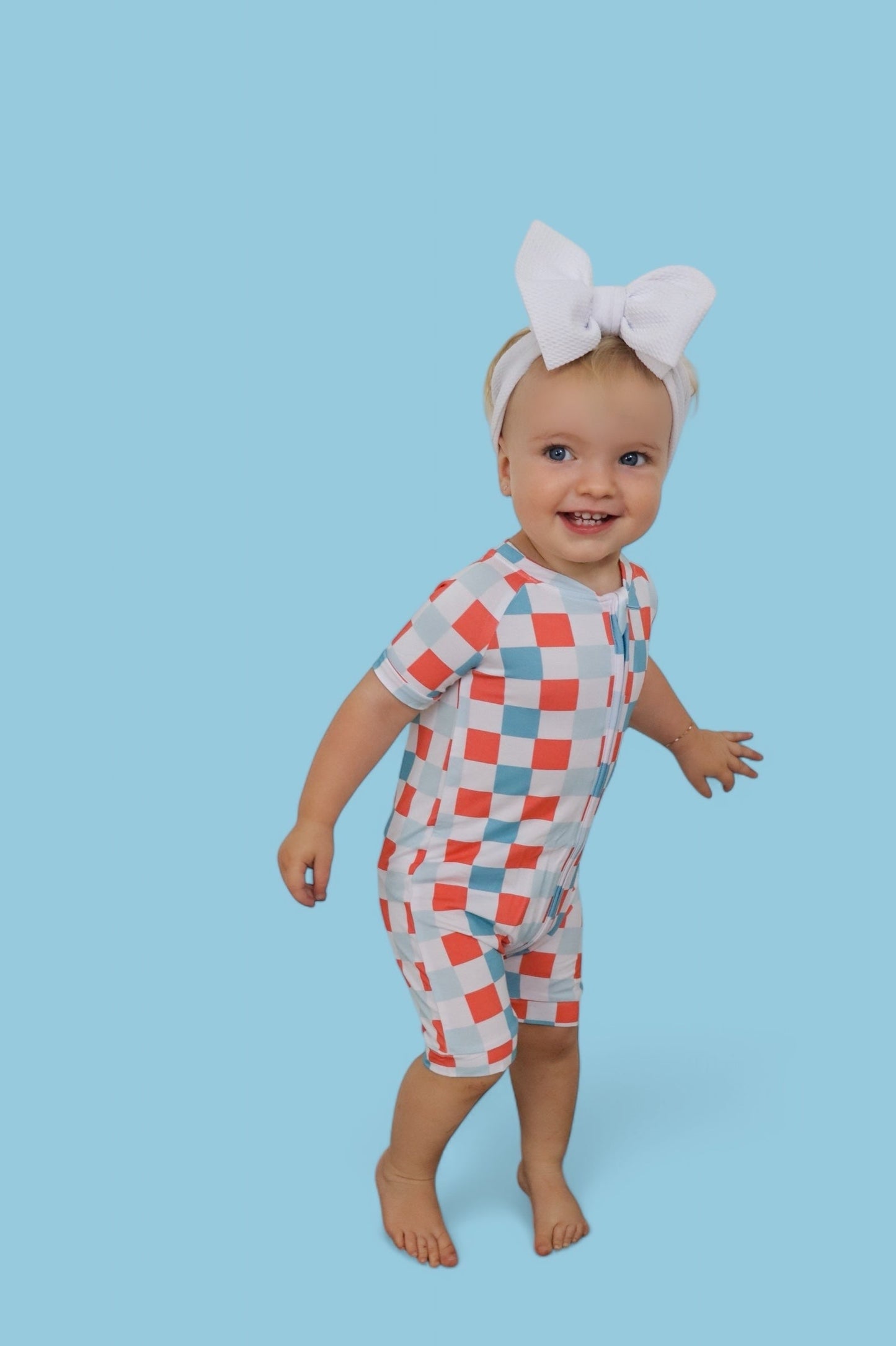 USA CHECKERS DREAM SHORTIE