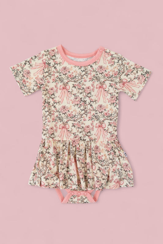 VICTORIAN BLOOM DREAM BODYSUIT DRESS