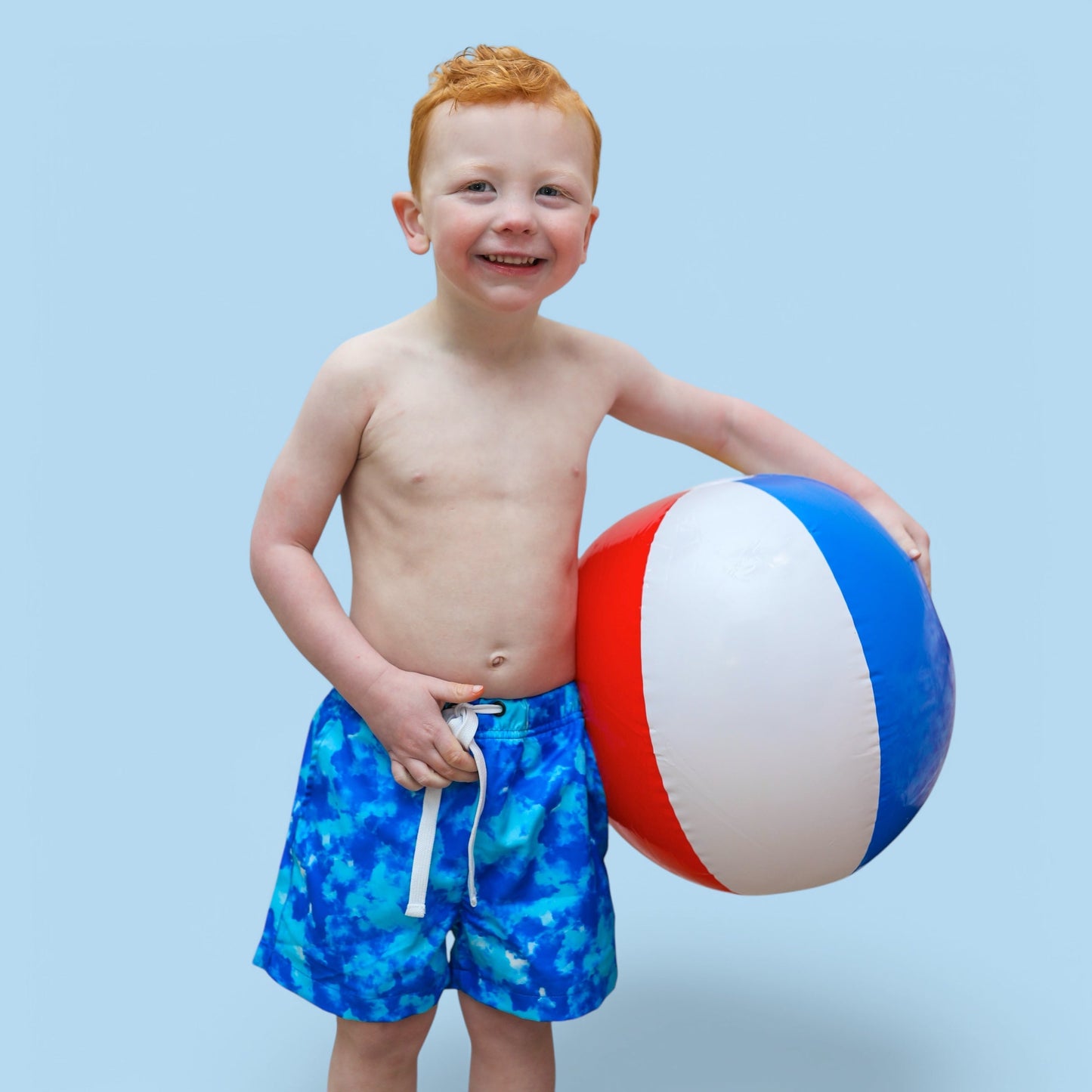 SAPPHIRE SEAS BOY'S DREAM SWIM TRUNKS