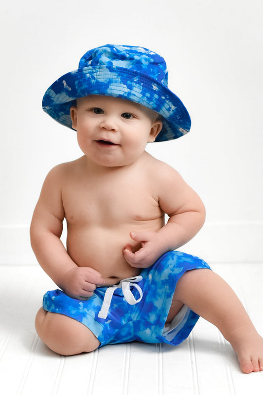 SAPPHIRE SEAS BOY'S DREAM SWIM TRUNKS