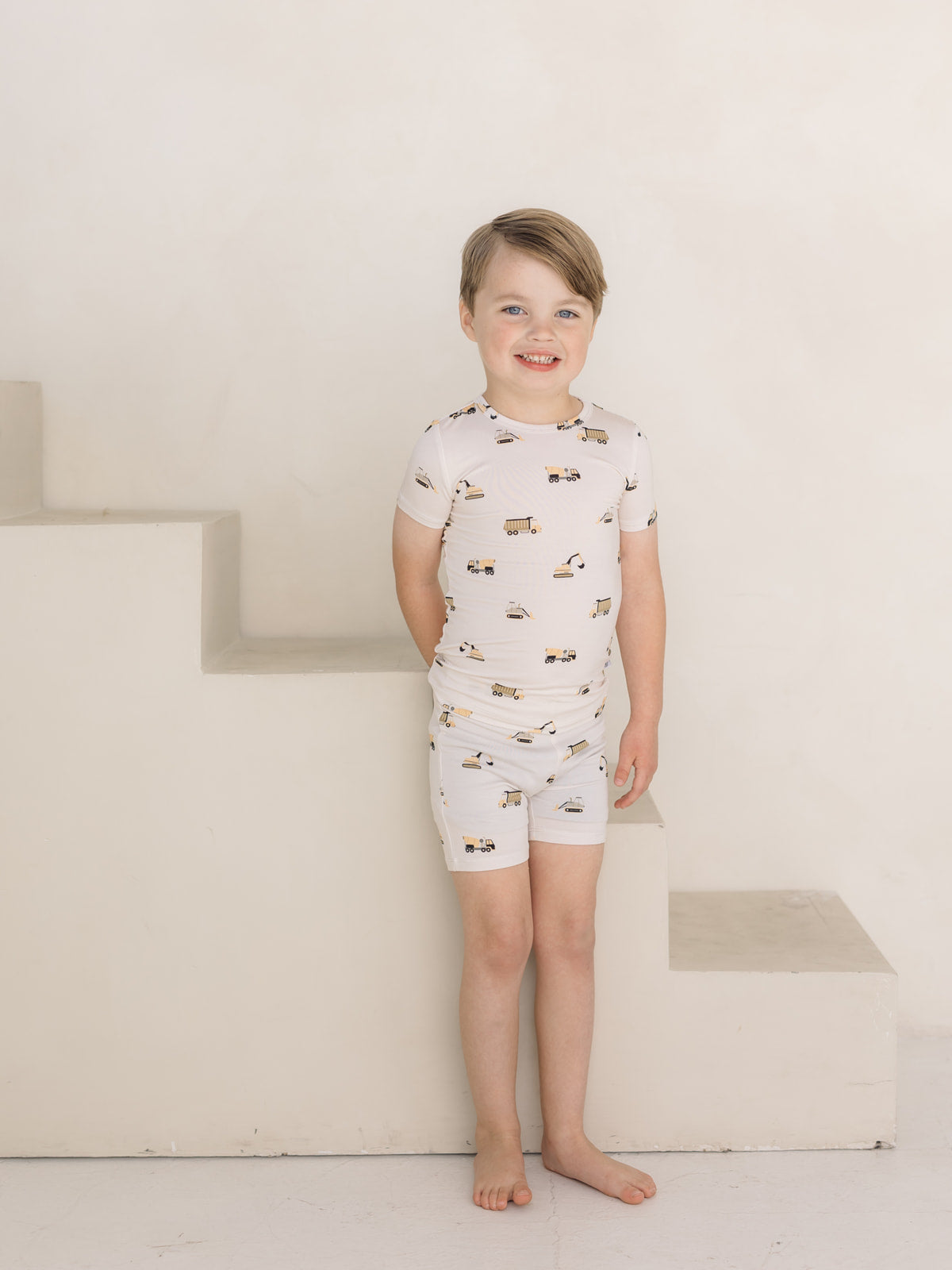 Construction | Bamboo Toddler Short Set