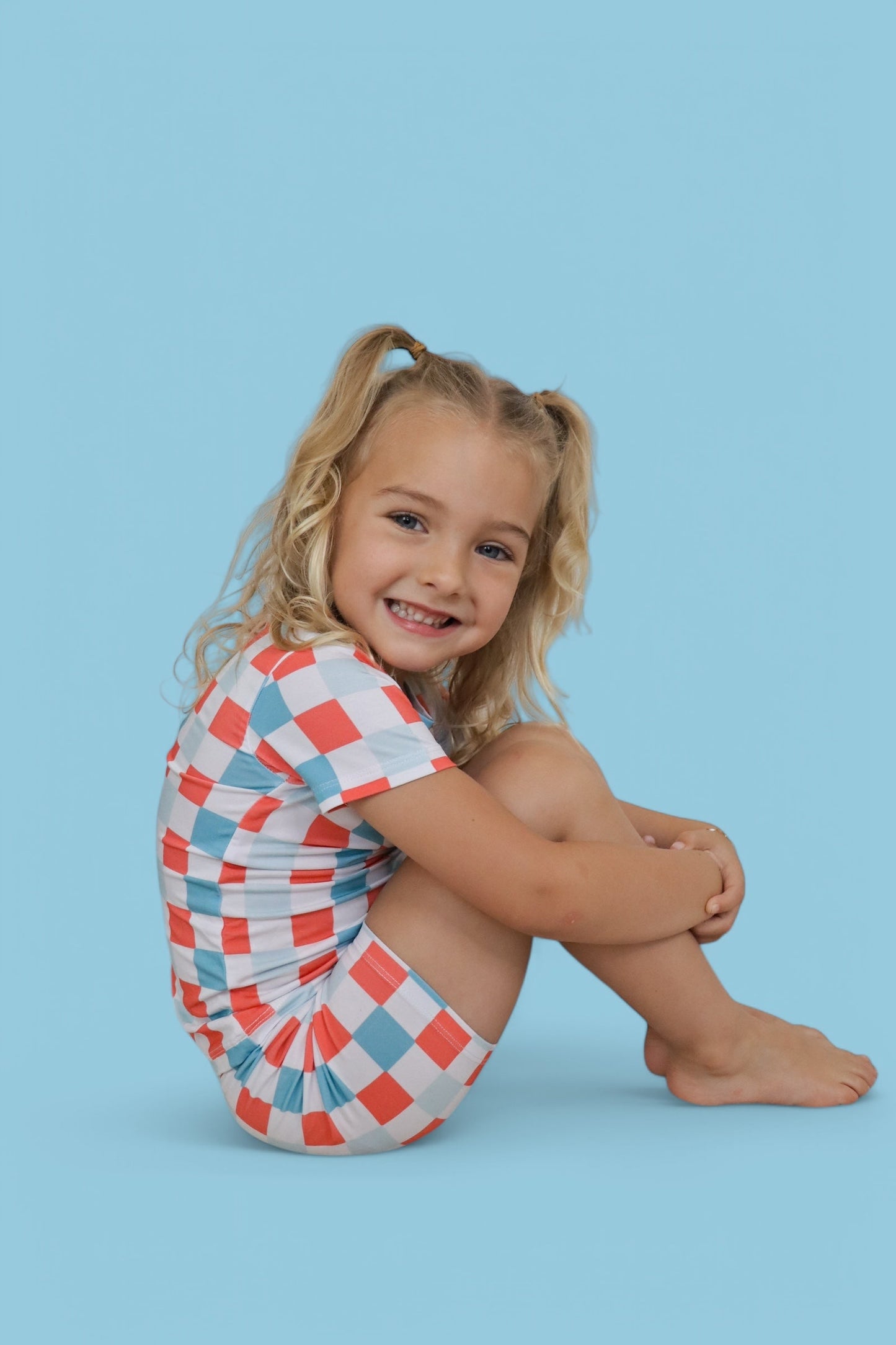 USA CHECKERS DREAM SHORT SET