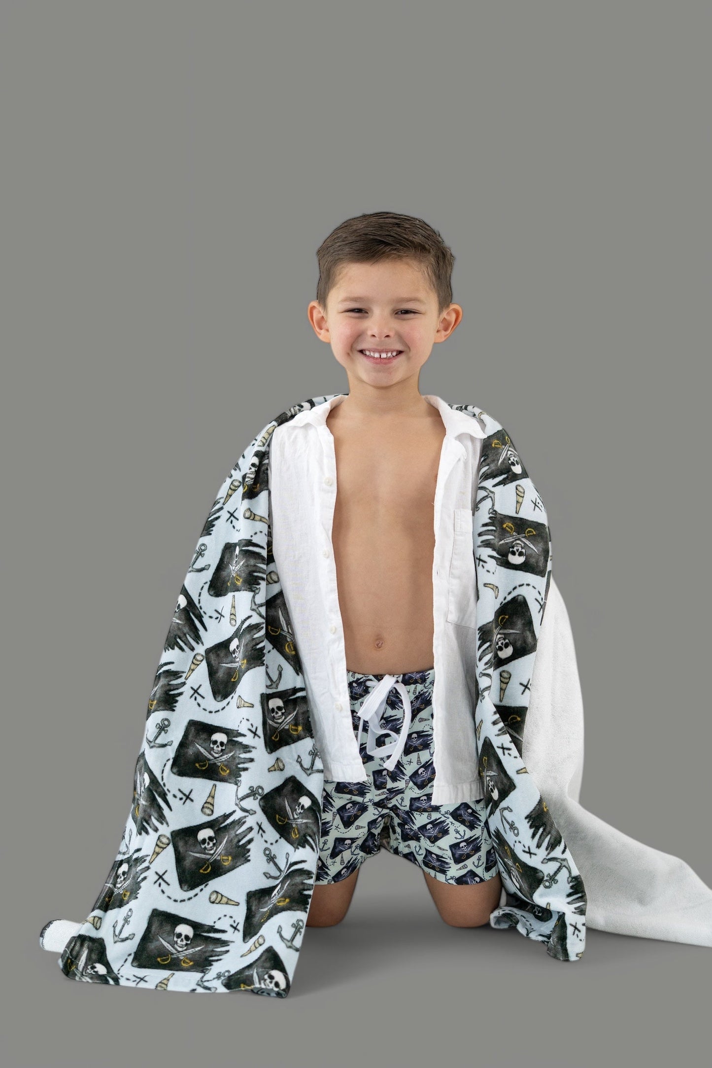 PIRATE CREW BOY'S DREAM SWIM TRUNKS