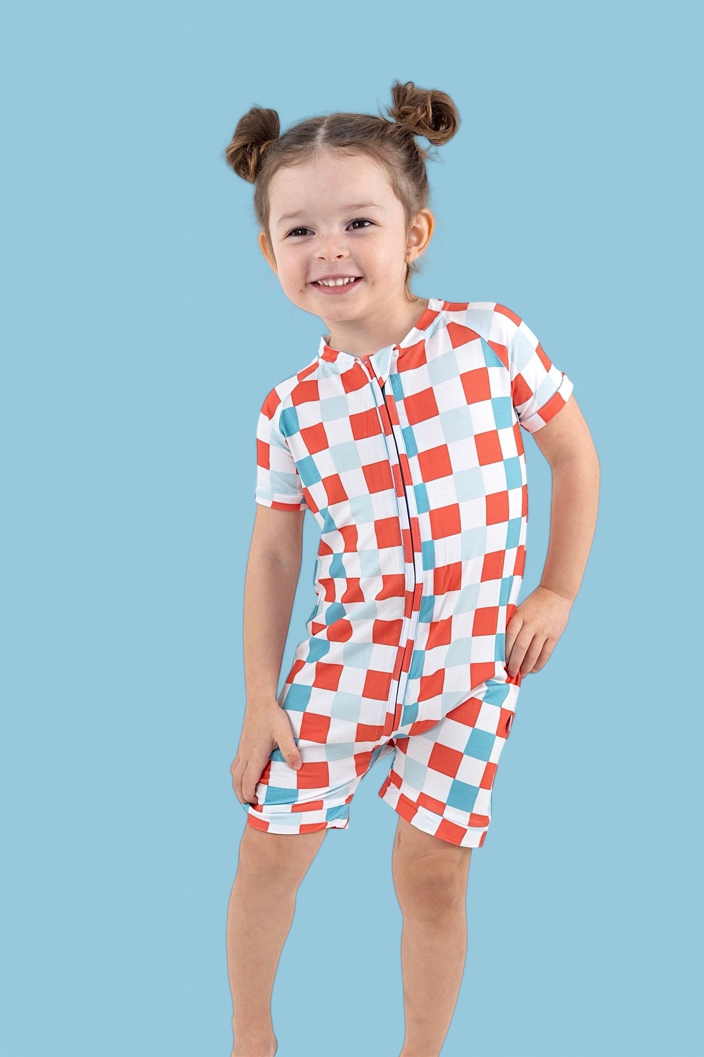 USA CHECKERS DREAM SHORTIE